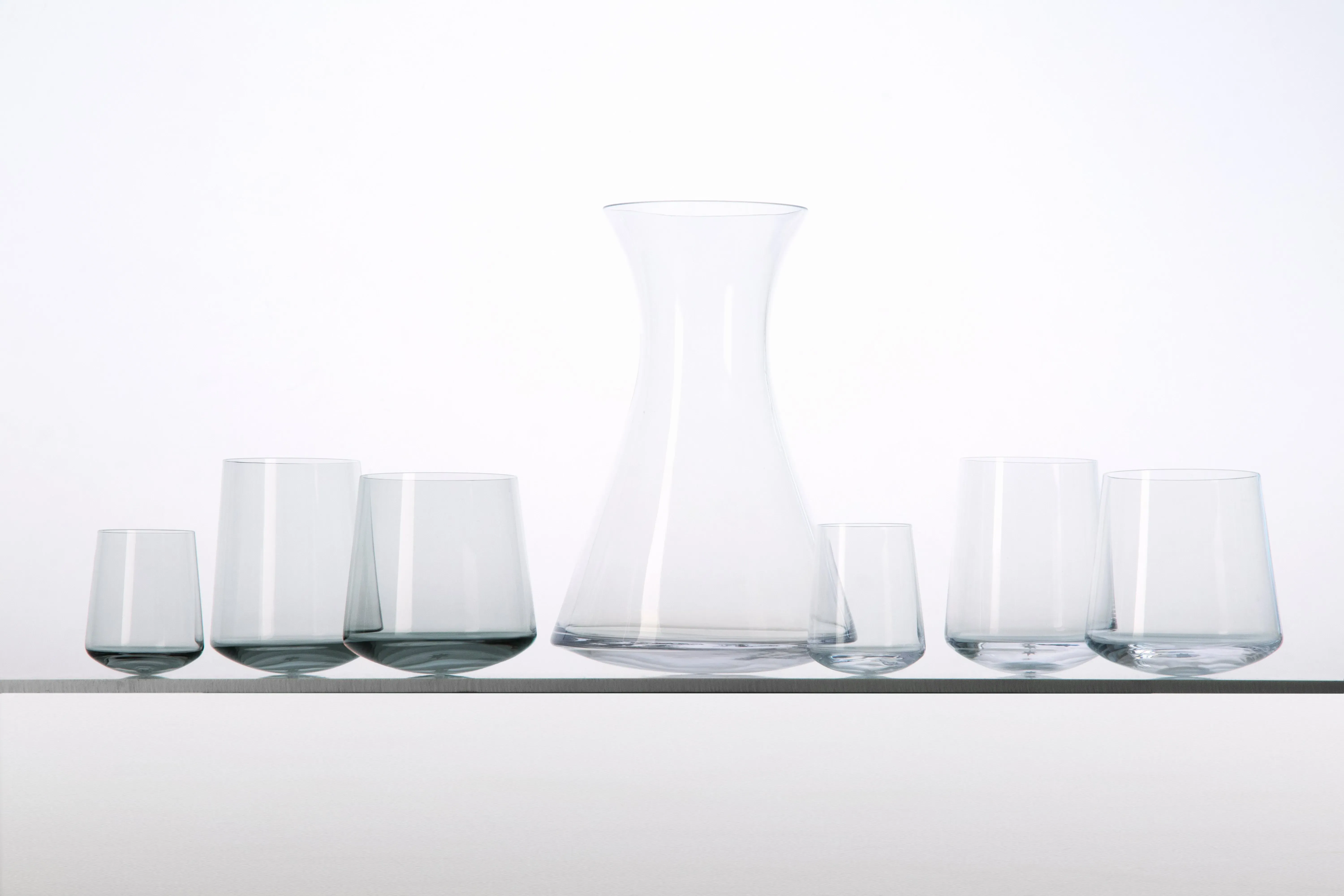 Stand Up Carafe - Transparent, Glass