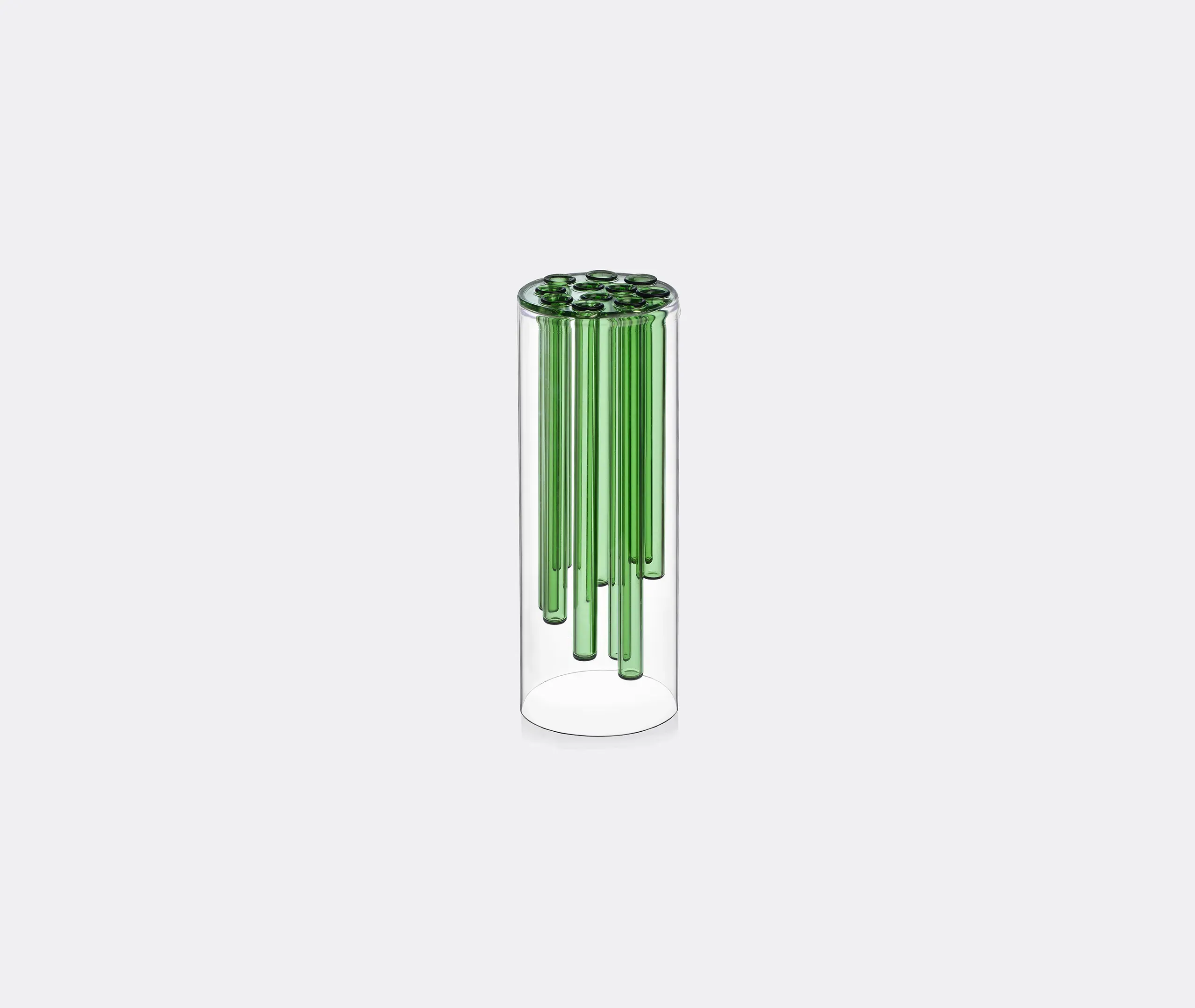 Studio FUKSAS Jelly Cylindrical Vase - Green, Borosilicate Glass product