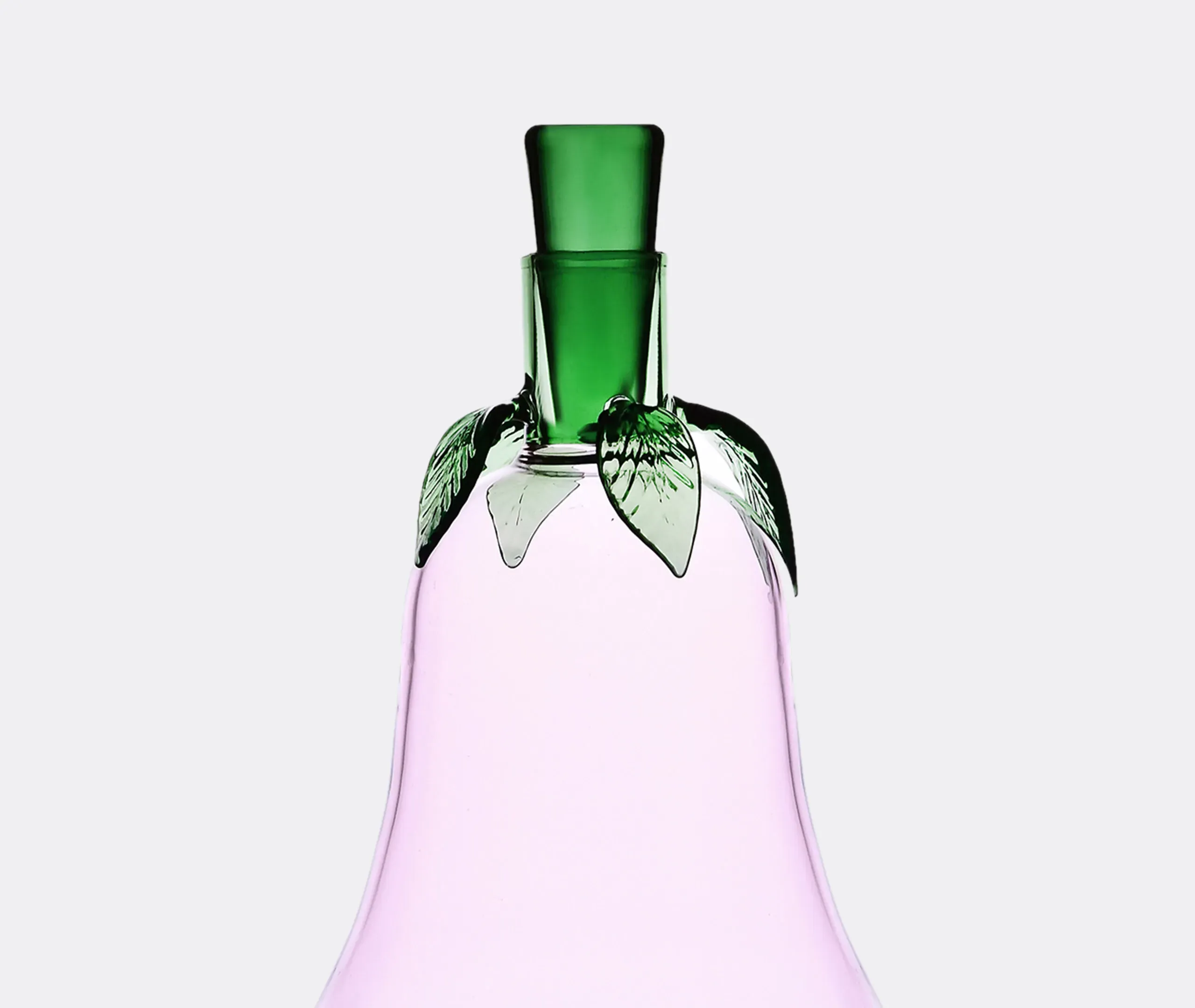 Vegetables Eggplant-Shaped Decorative Bottle - Lilac, Borosilicate Glass alternate view