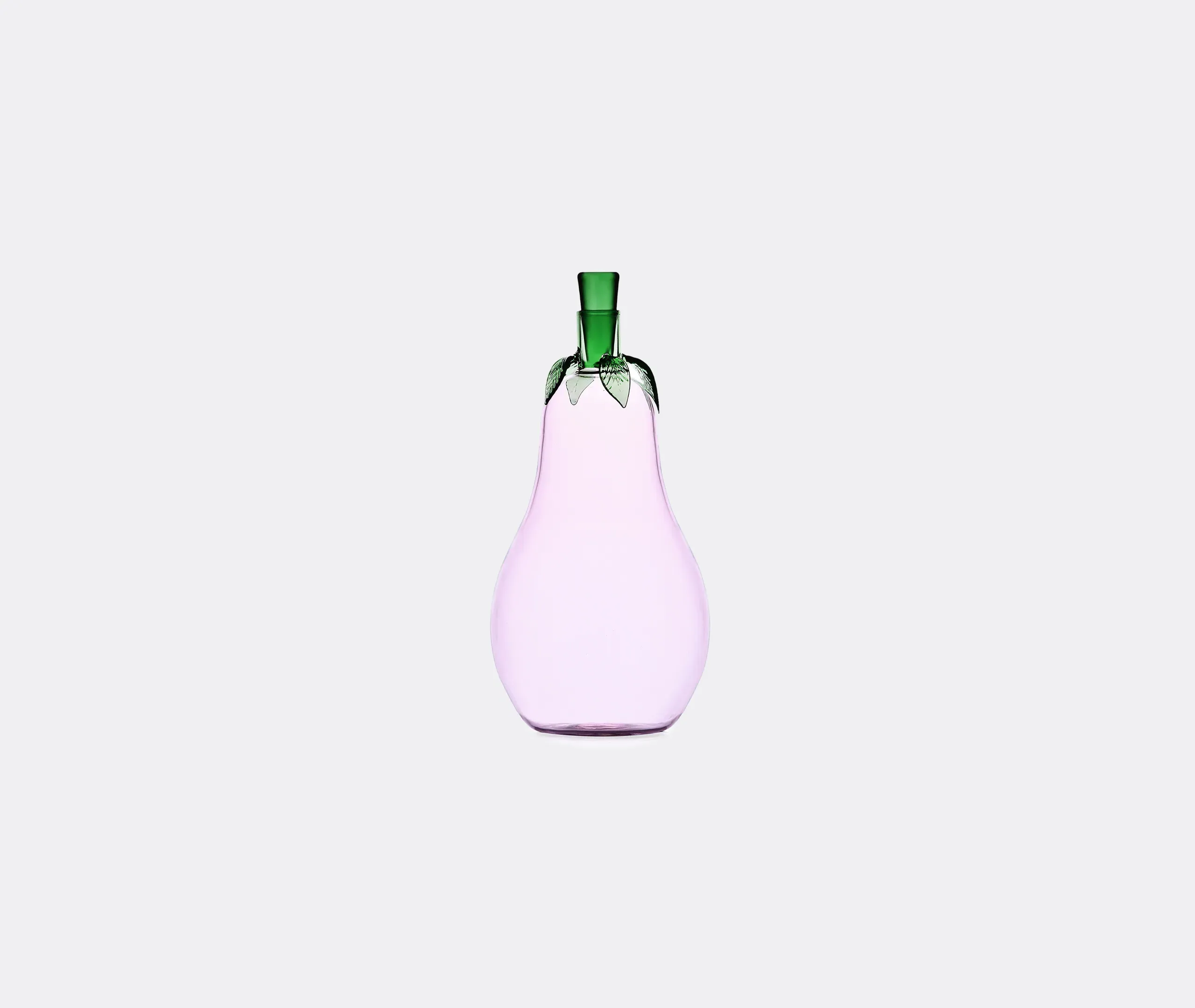 Vegetables Eggplant-Shaped Decorative Bottle - Lilac, Borosilicate Glass product