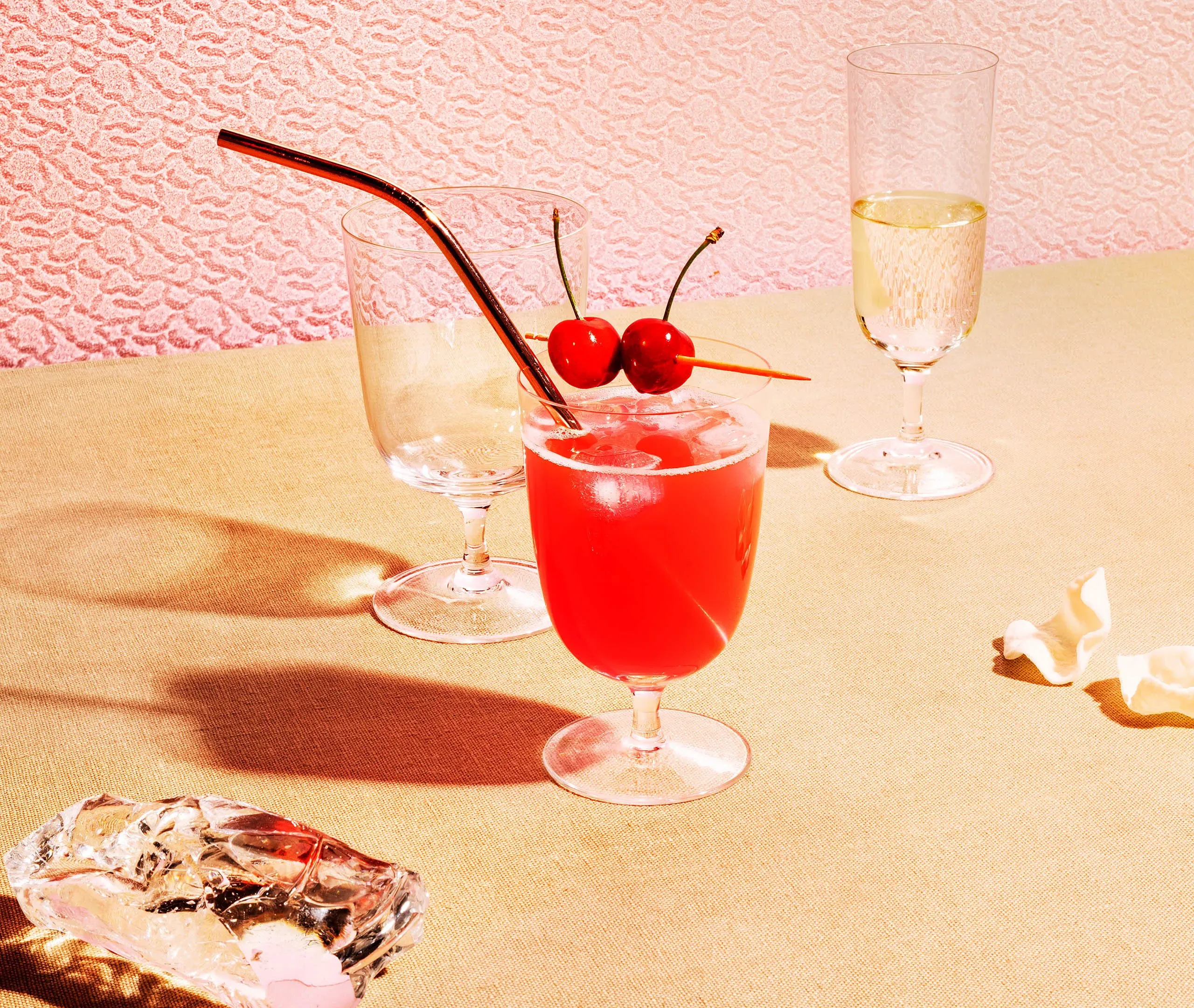 Venezia Flute Glass Set of 6 - Clear