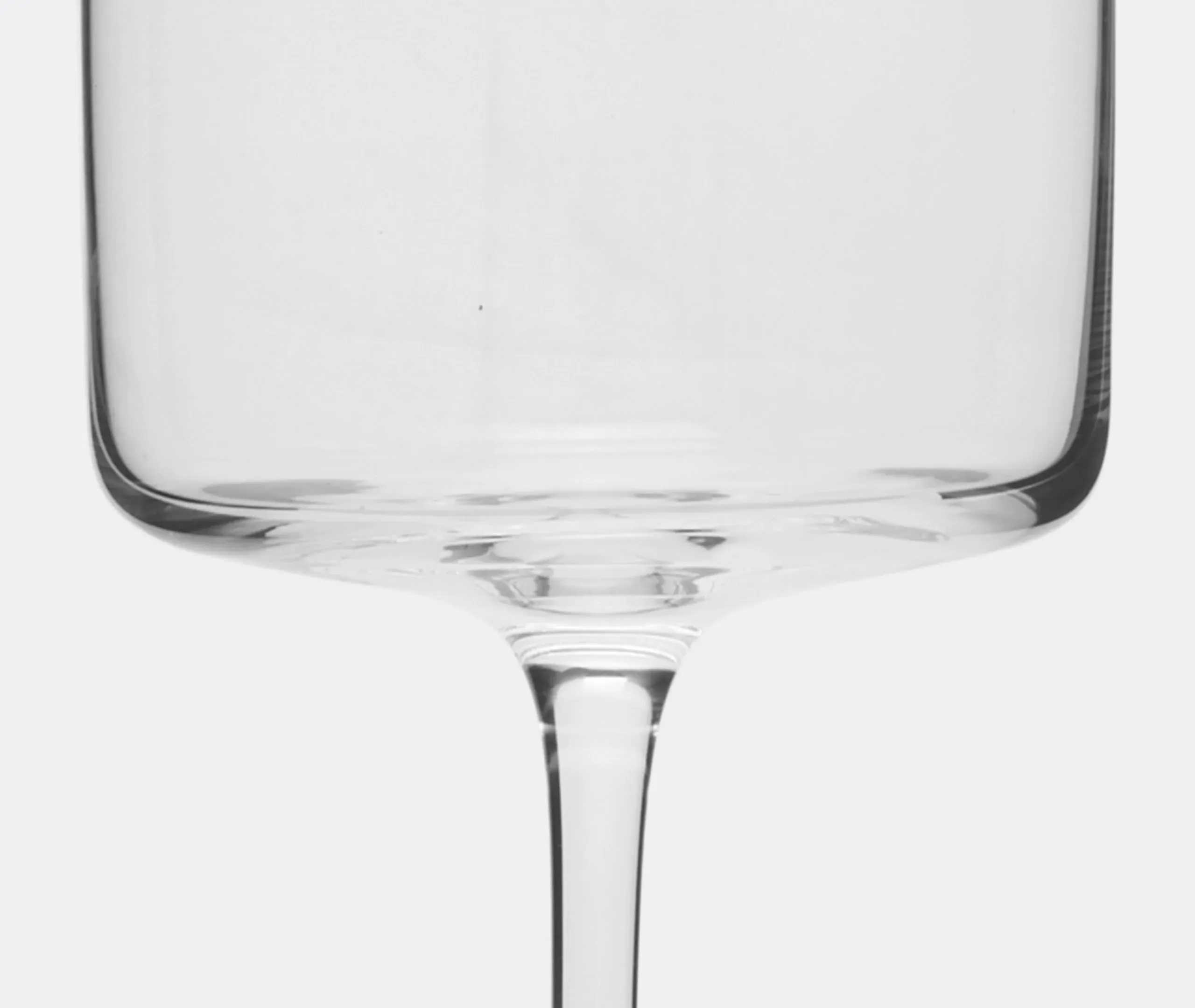 Wine Glass Set of 6 - Clear, Crystal