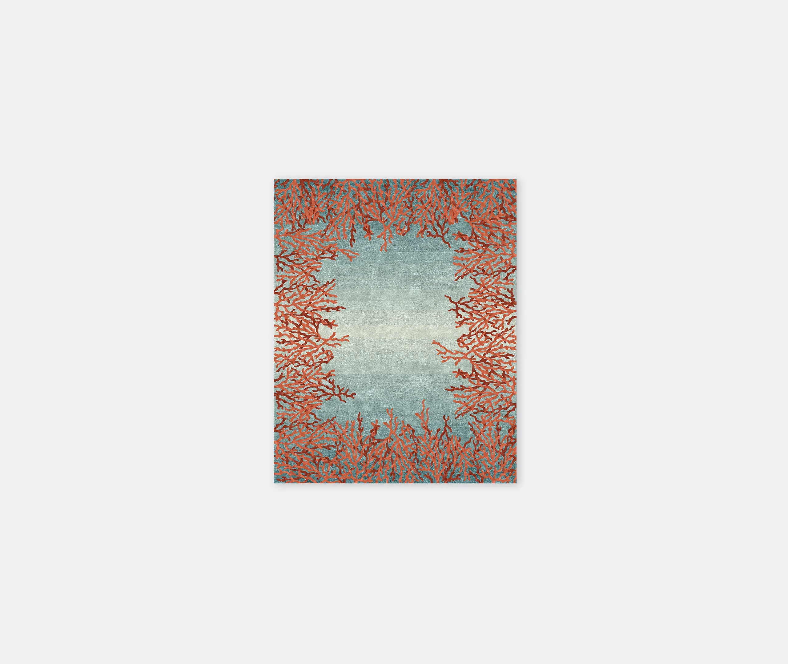 Bora Bora Hand Knotted Rug - Multicolor, Wool & Silk product