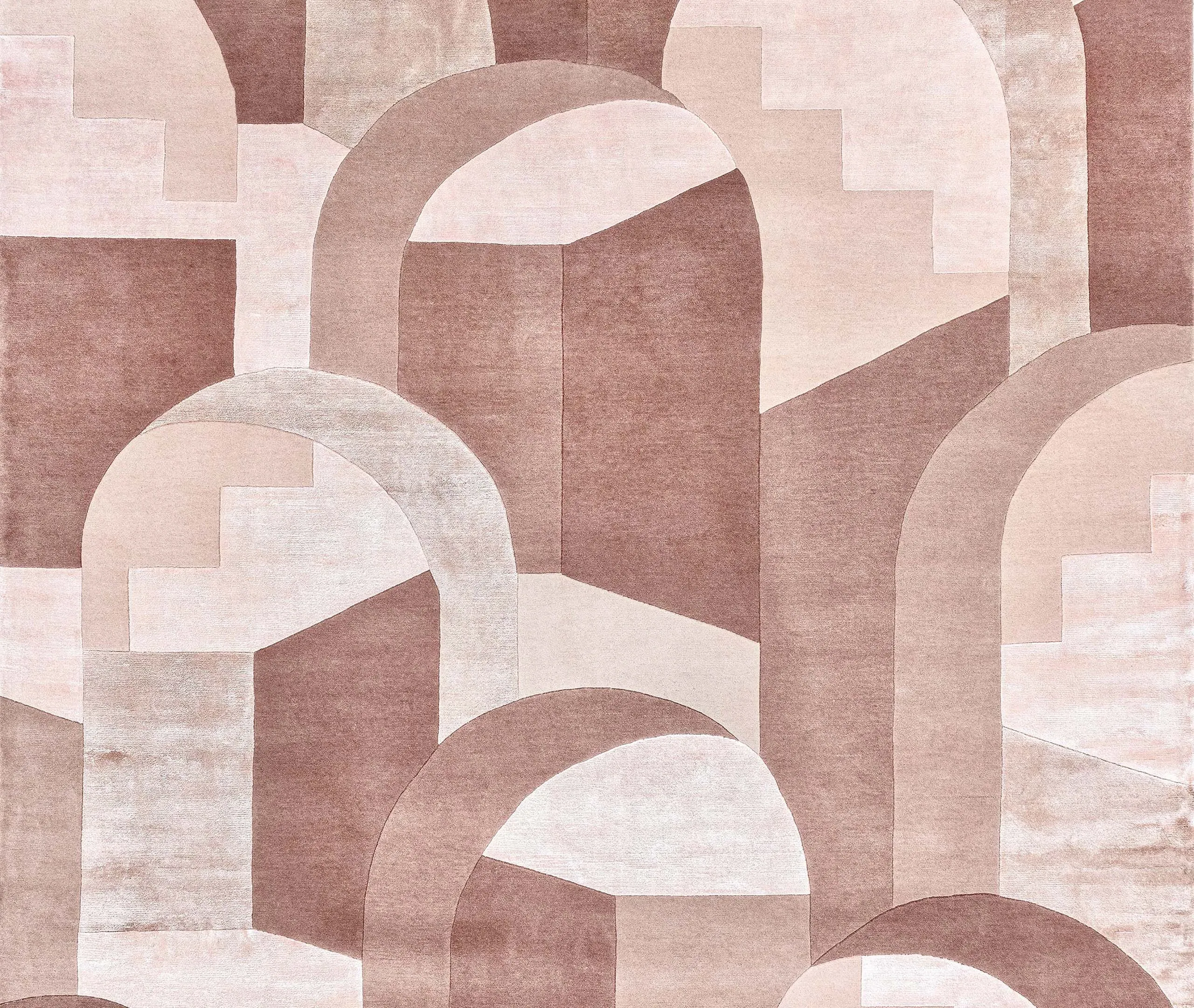 Chirico Rug - Multicolor, Wool & Silk alternate view
