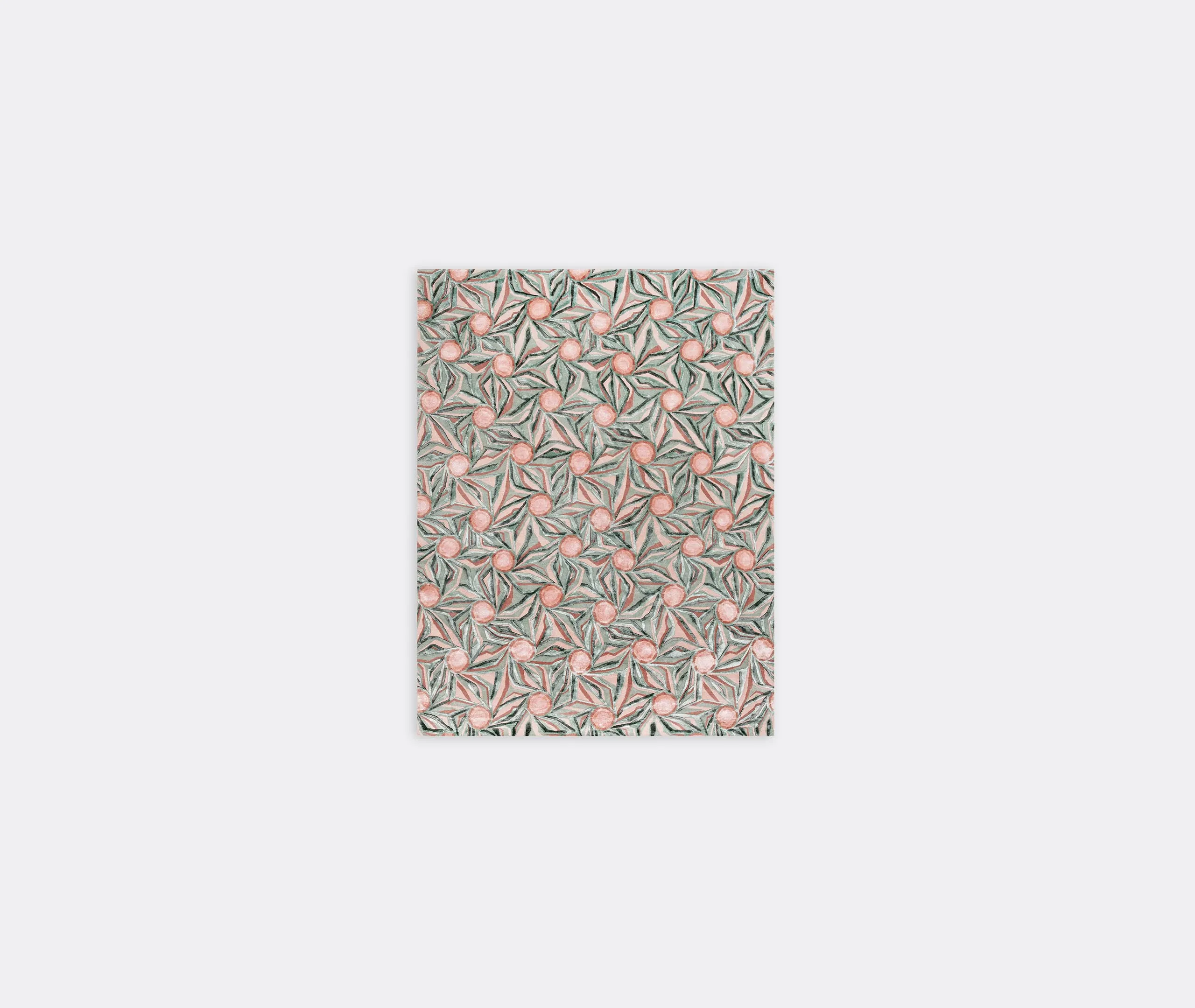 Cocarde Rug - Multicolor, Silk