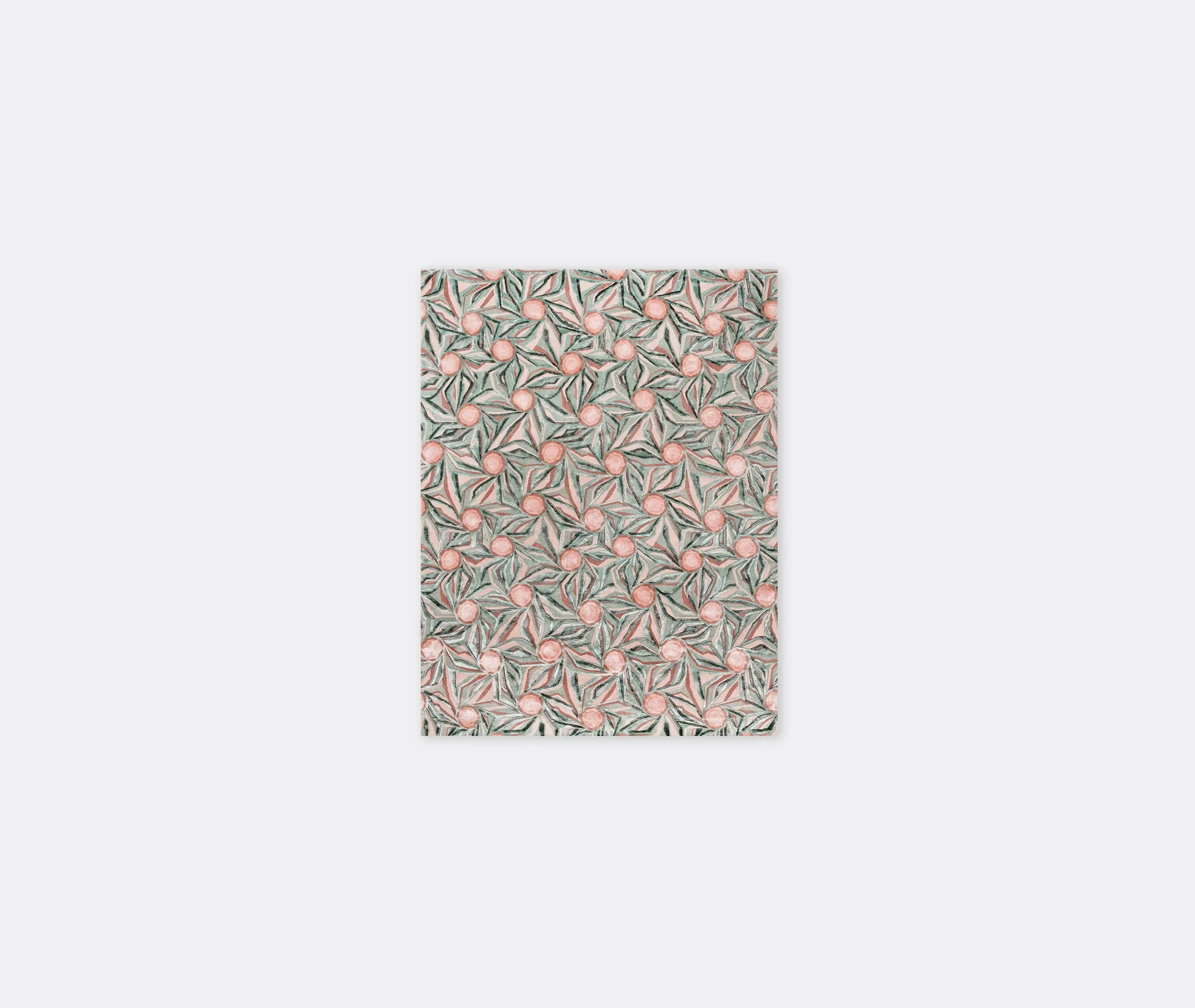 Cocarde Rug - Multicolor, Wool & Silk product