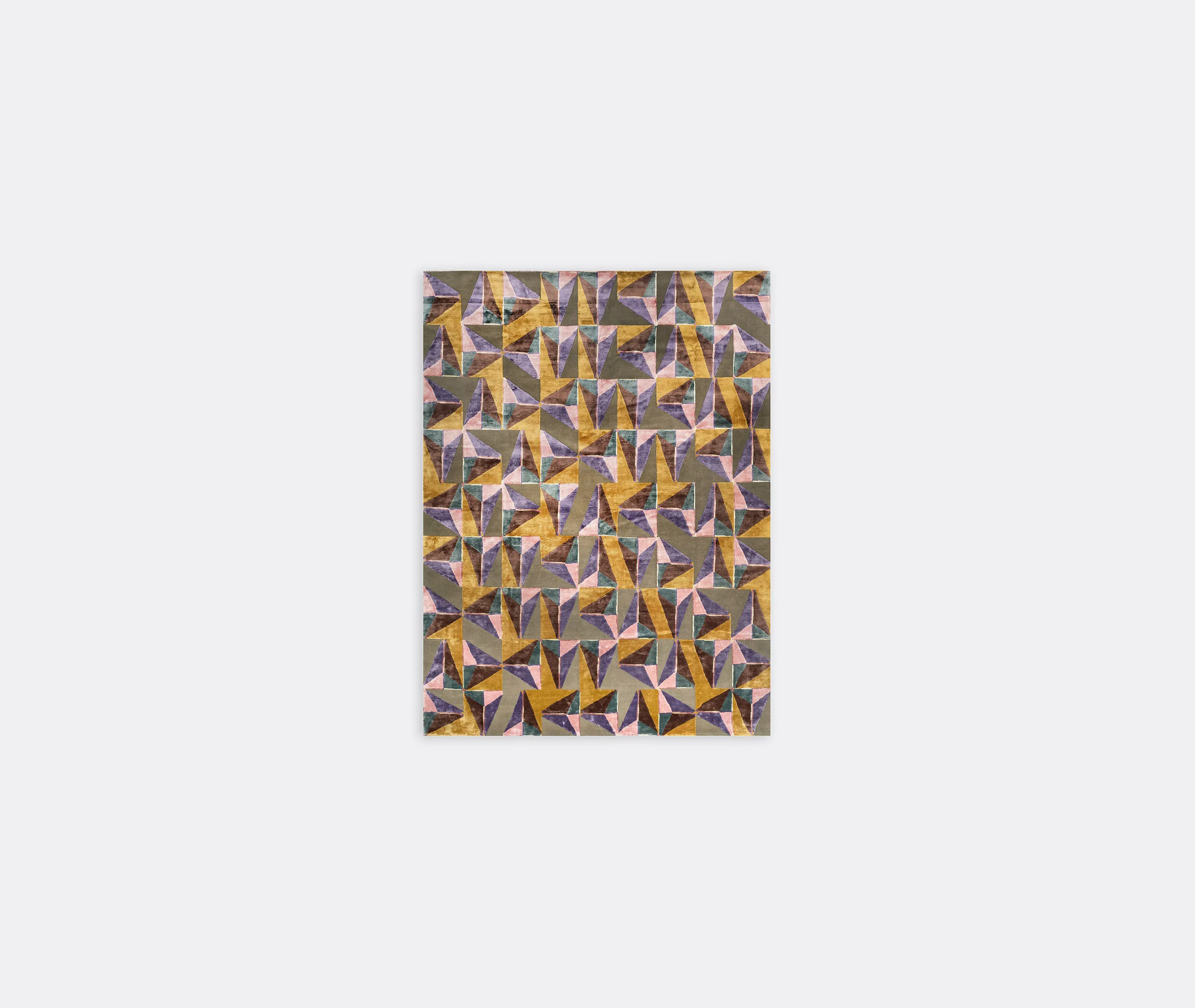 Costellazioni III Rug - Multicolor, Silk Wool