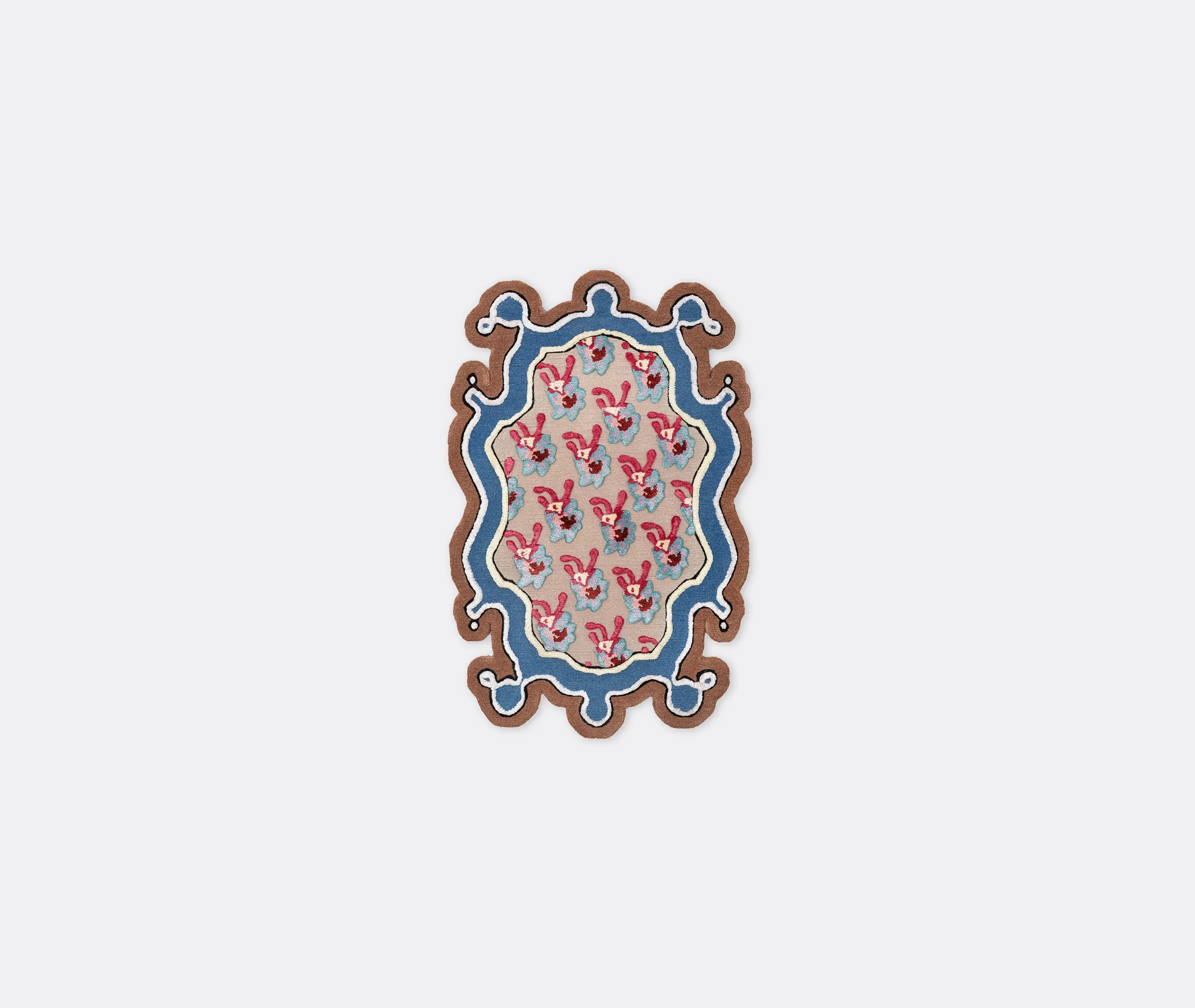 Habitus Garden Rug - Multicolor, Himalayan Wool & Silk product