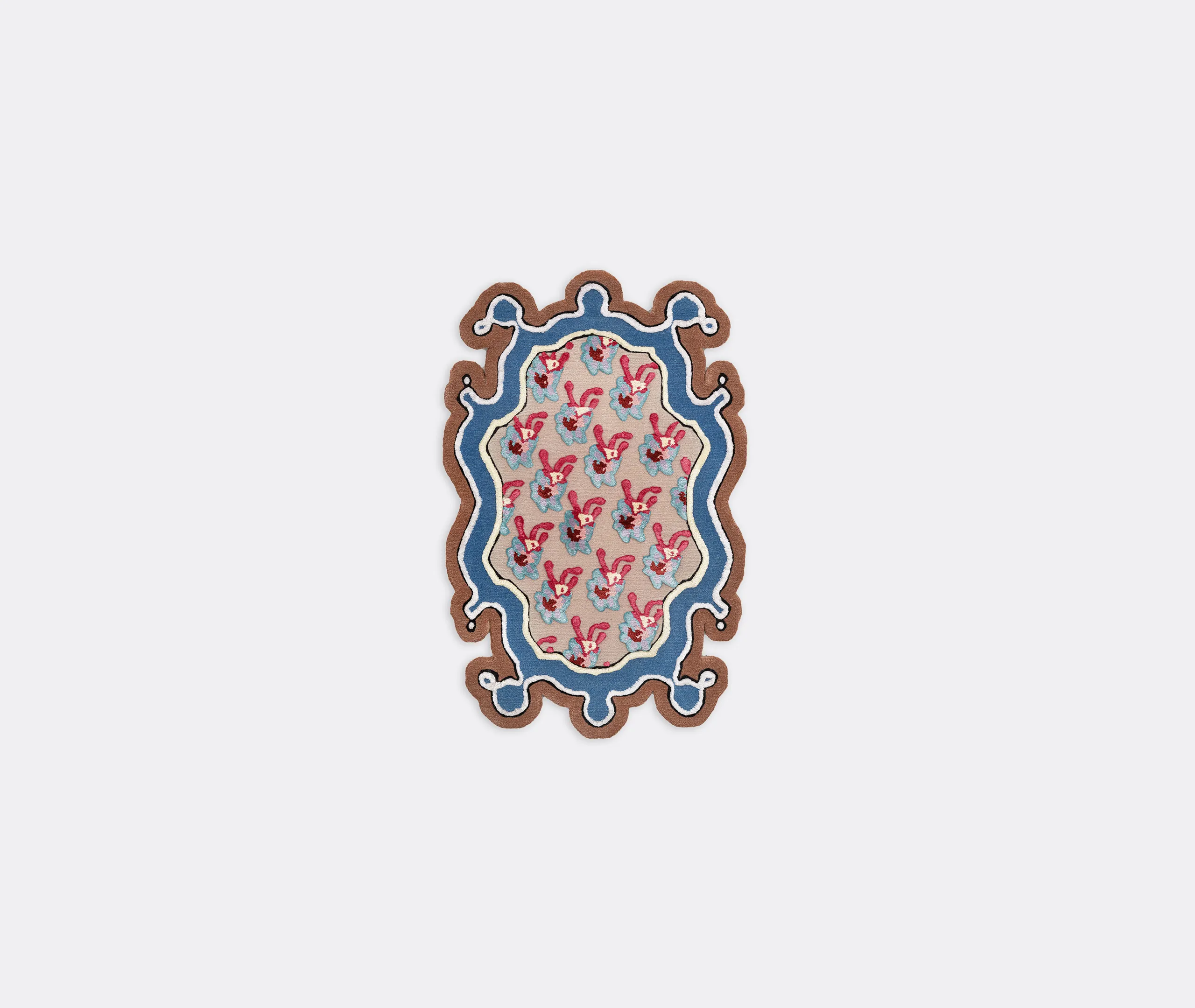 Habitus Garden Rug - Multicolor, Silk