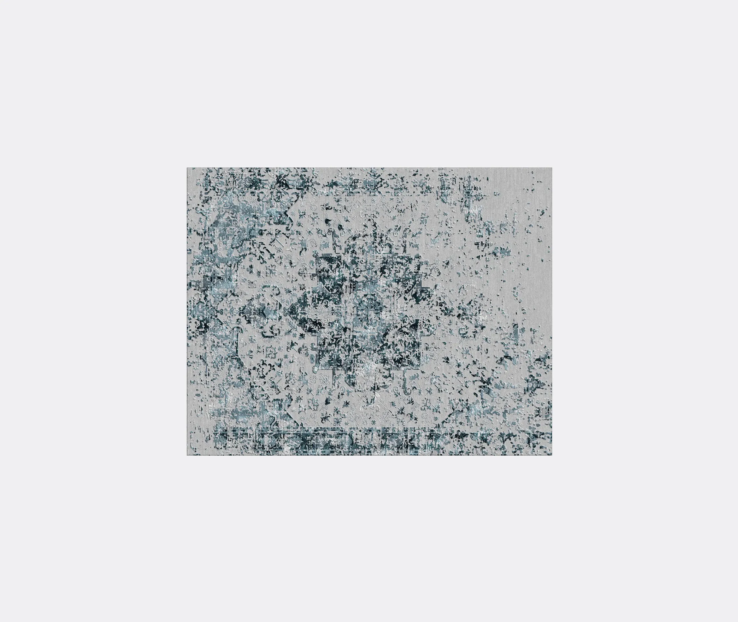 Persepolis Rug - Grey, Wool & Silk product