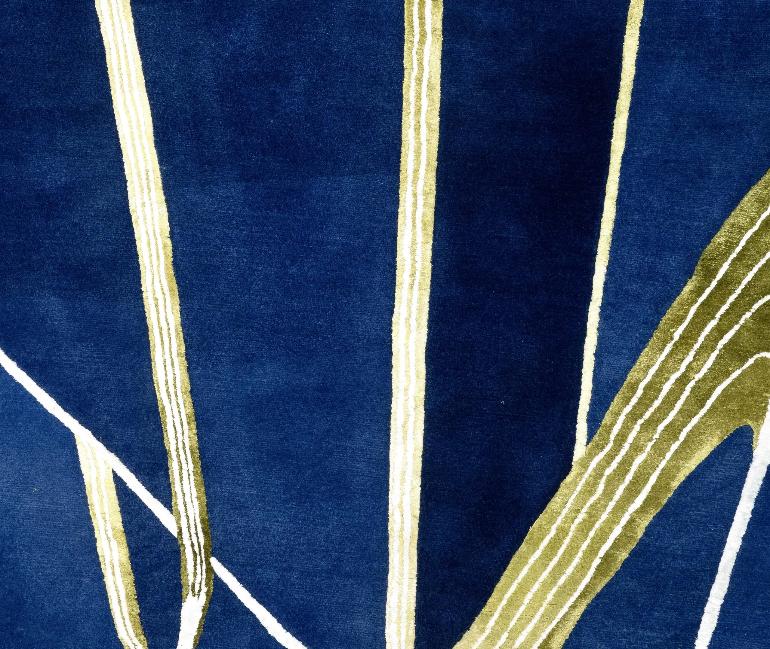 Perspective 02 Zaha Hadid Architects Rug - Blue by Frankbros, alternate view