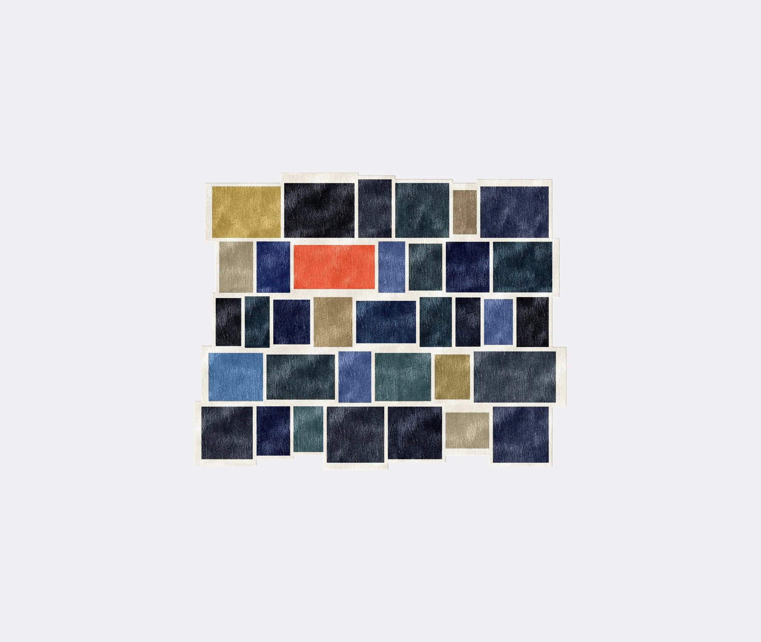 Please Wait Rug - Multicolour, Silk