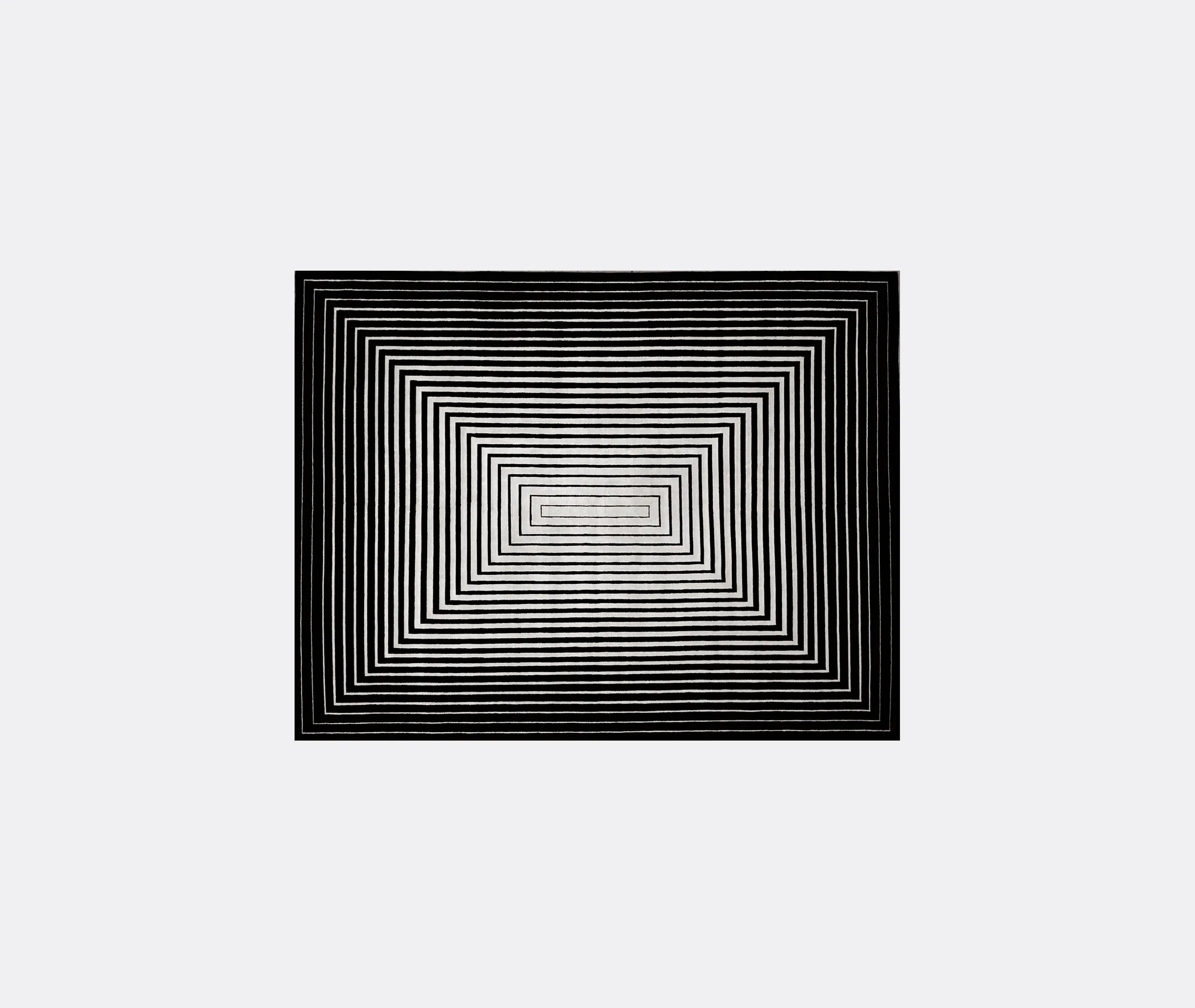 Rehab Rug - Black, Wool and Silk product