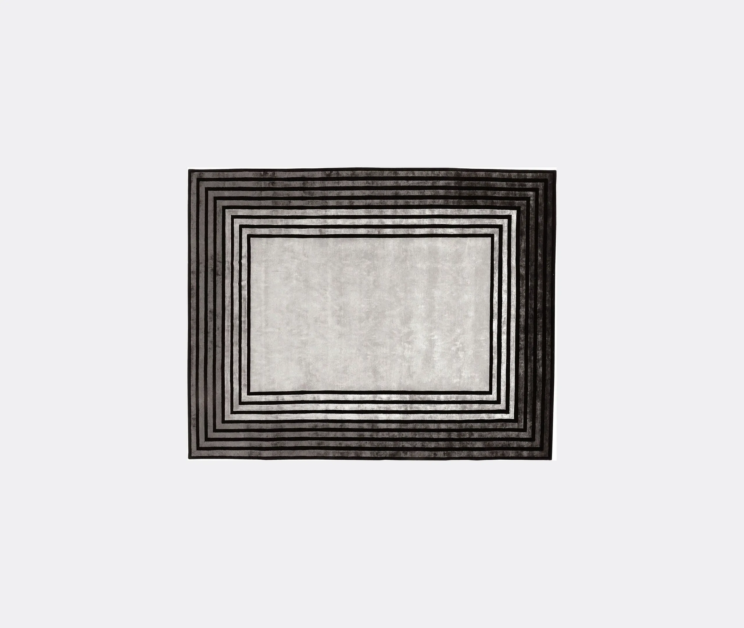 Seven Rug - Grey, Wool & Silk product