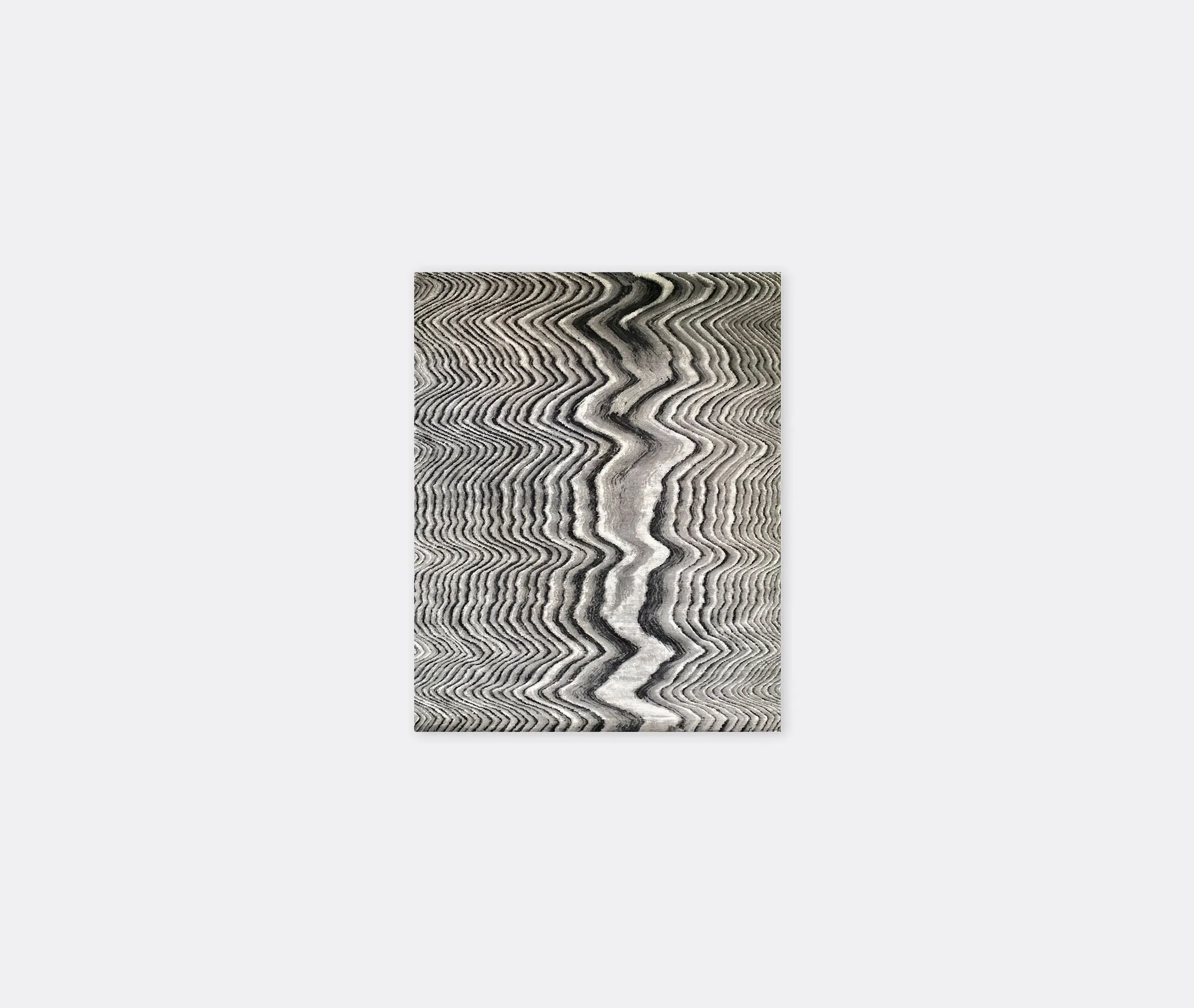 Veneer Rug with Pattern - Multicolor, Wool Silk image