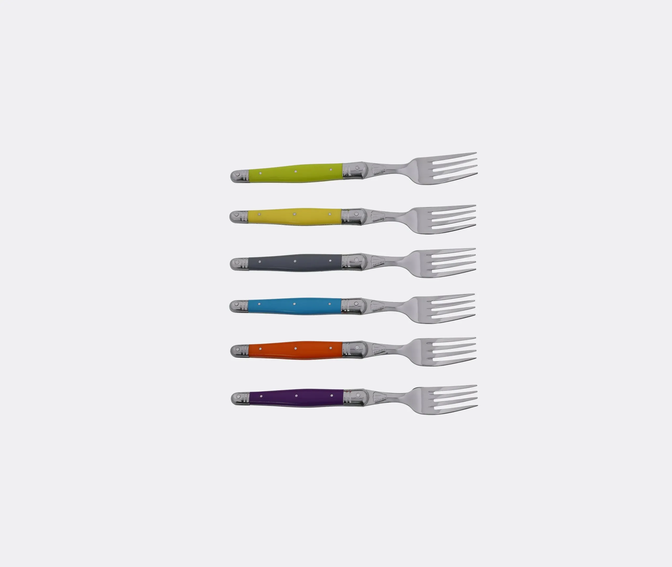 24-Piece Cutlery Set with Case - Multicolor