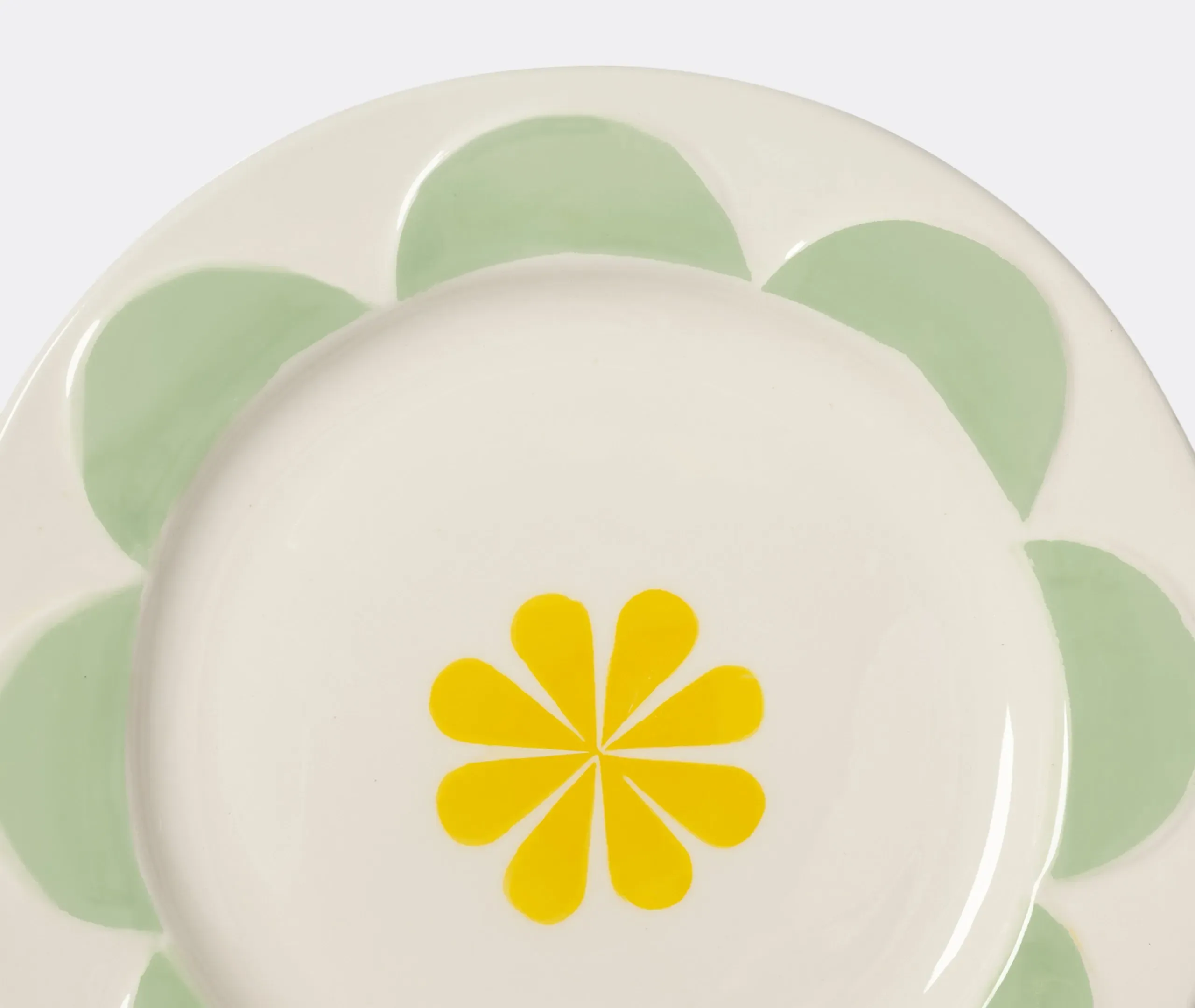 4-Piece Dessert Plate Set - Multicolor, Porcelain