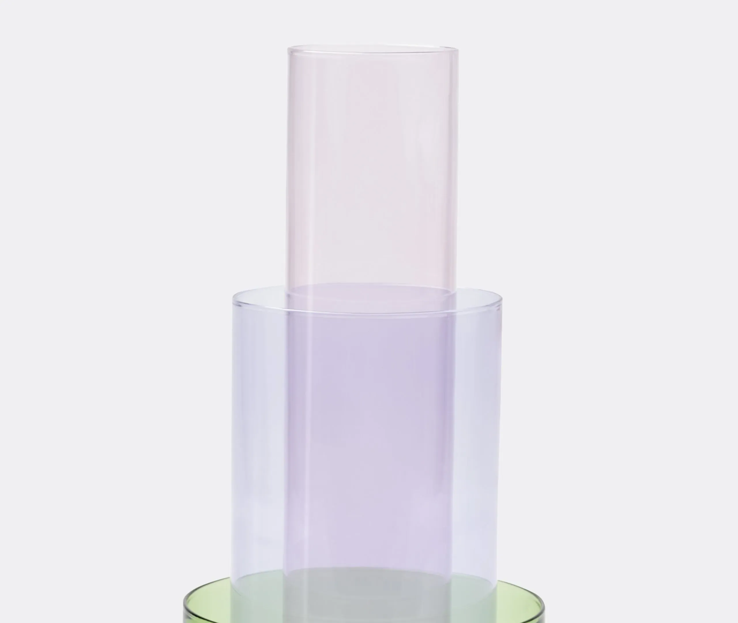 Amphi Large Vase - Multicolor, Borosilicate Glass
