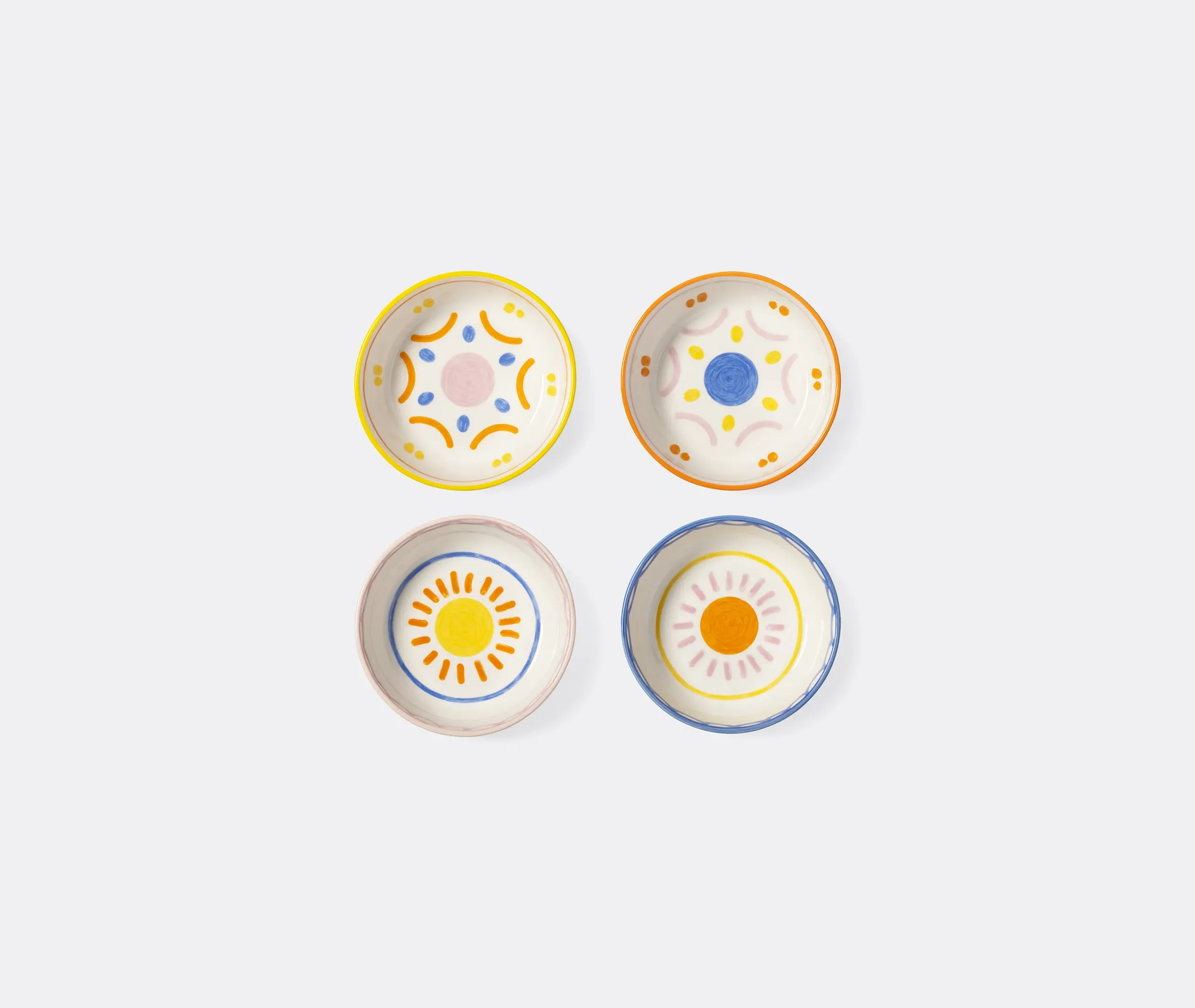 Boavista Set of Four Bowls - Multicolor, Porcelain alternate view
