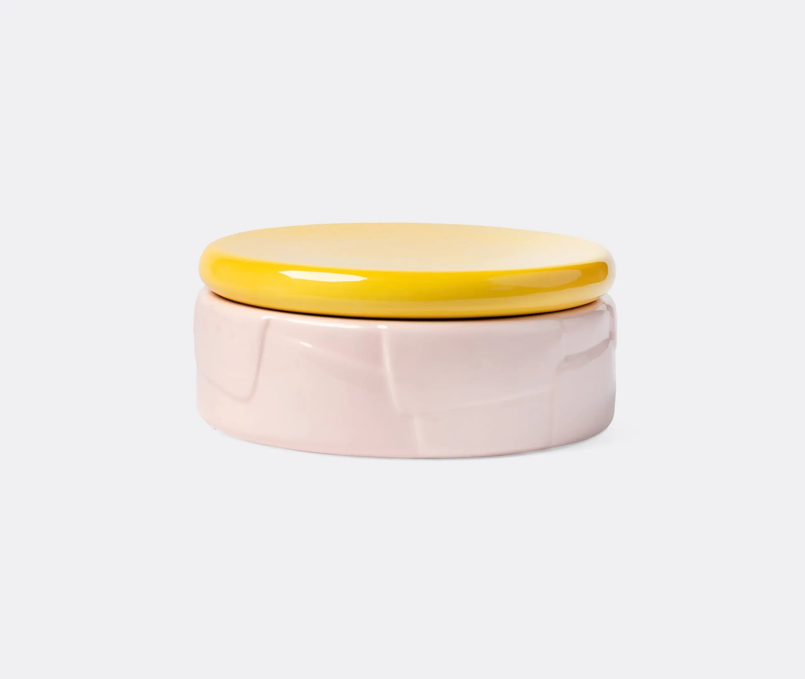 Flake Storage Jar with Lid - Multicolor, Dolomite image