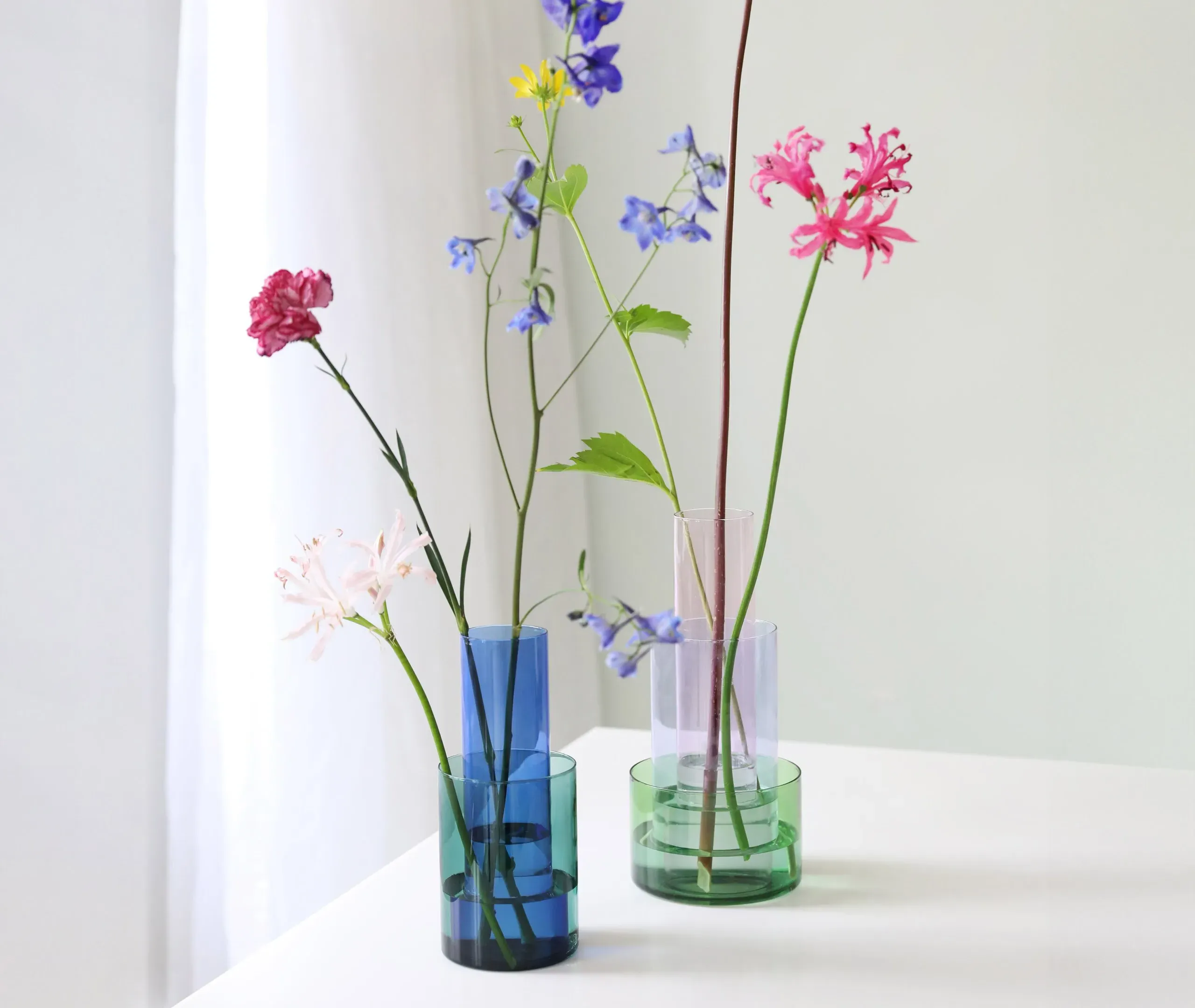 Small Amphi Vase - Multicolor, Borosilicate Glass