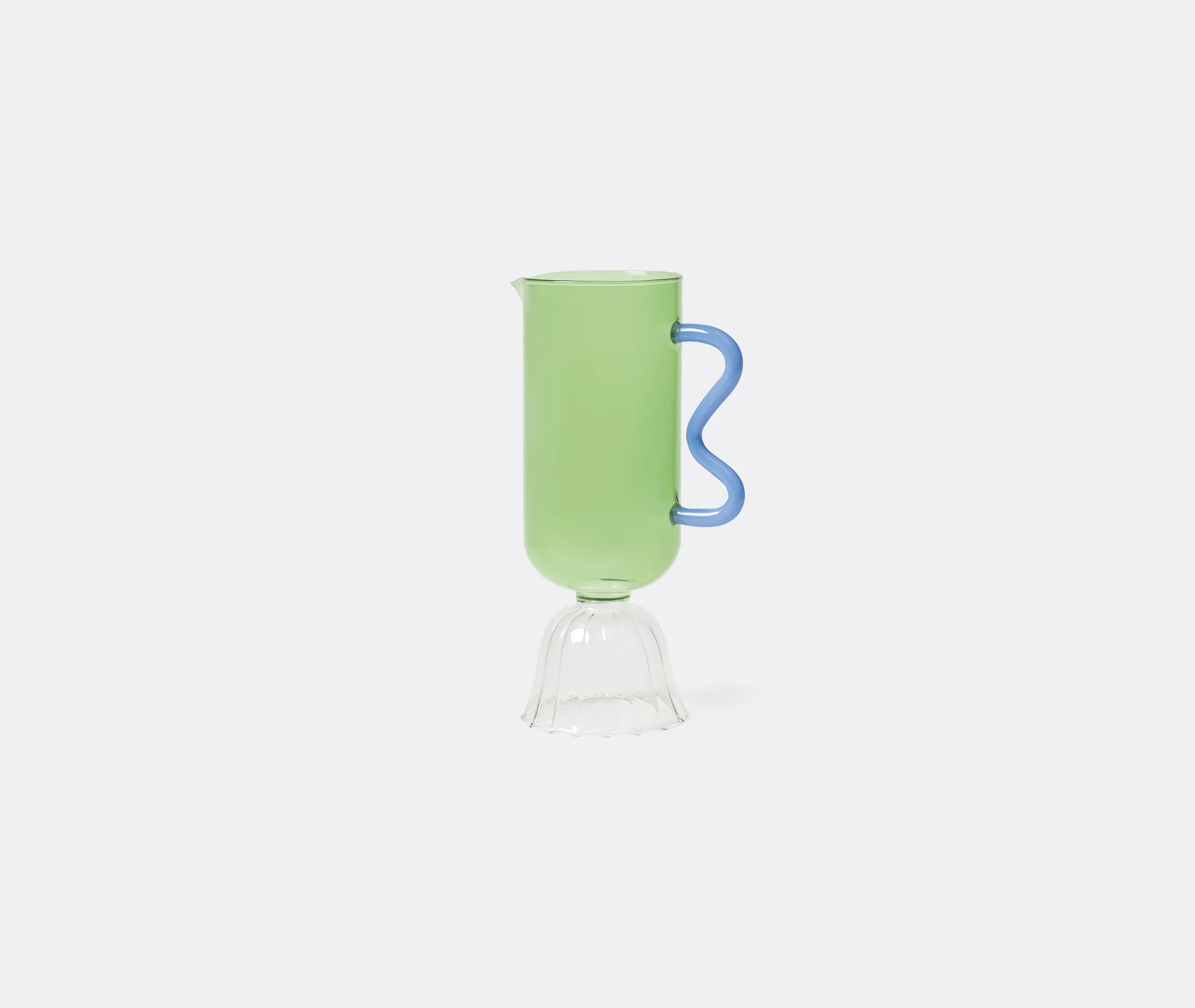 Tulip Carafe - Green, Glass