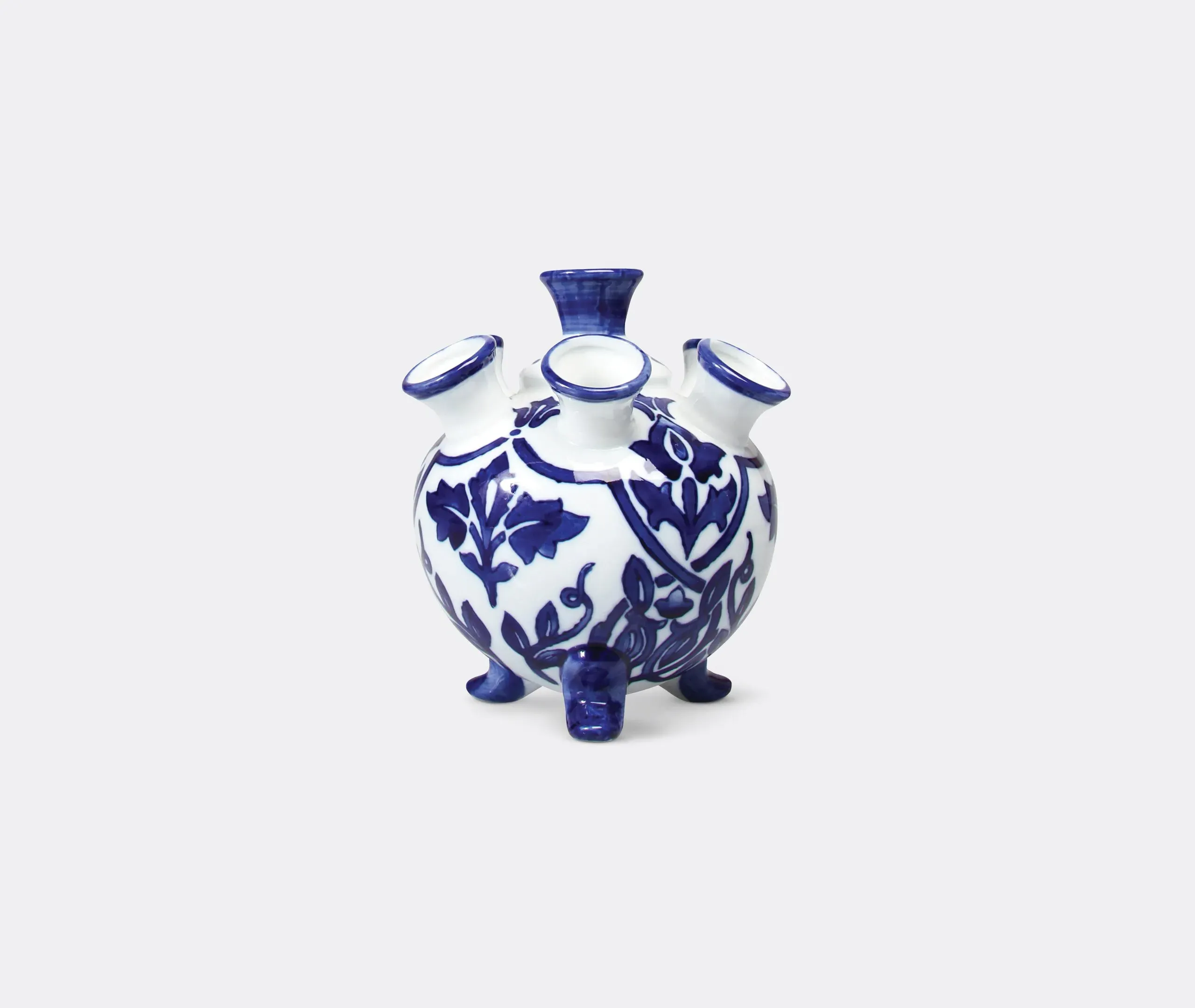 Tulip Multi-Spouted Vase - Blue