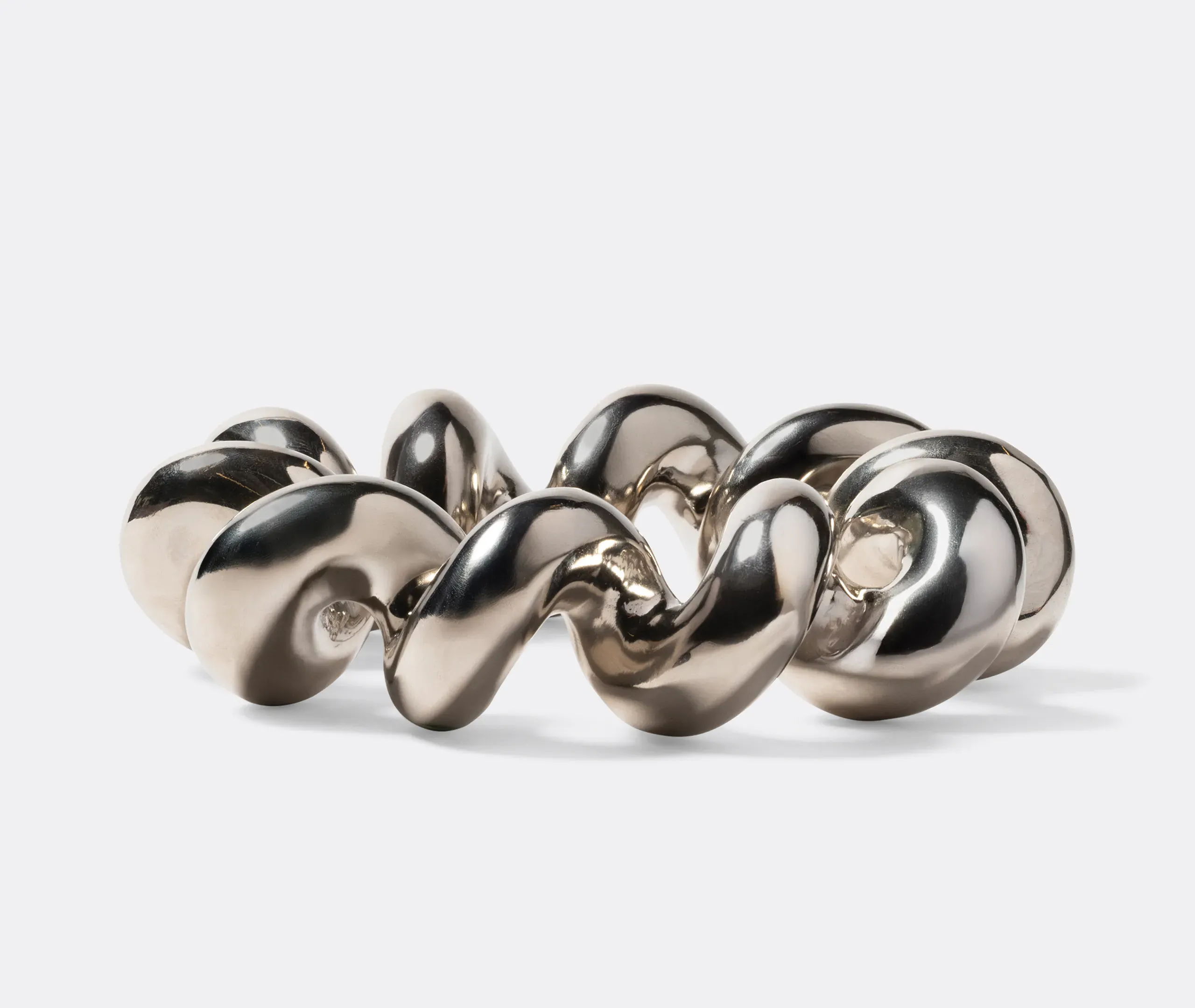 Twist Trivet - Silver alternate view