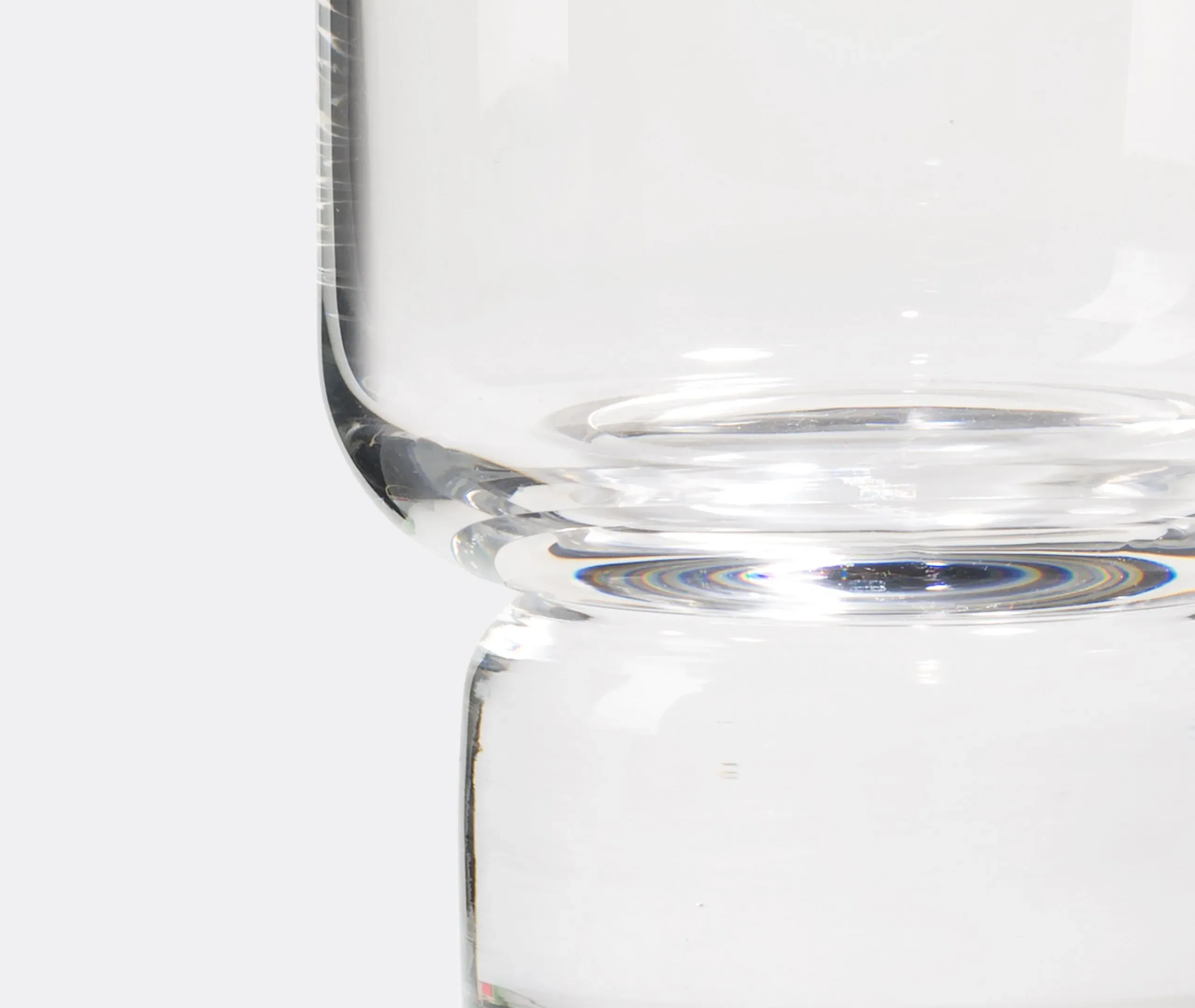 Clessidra Vase - Clear, Glass