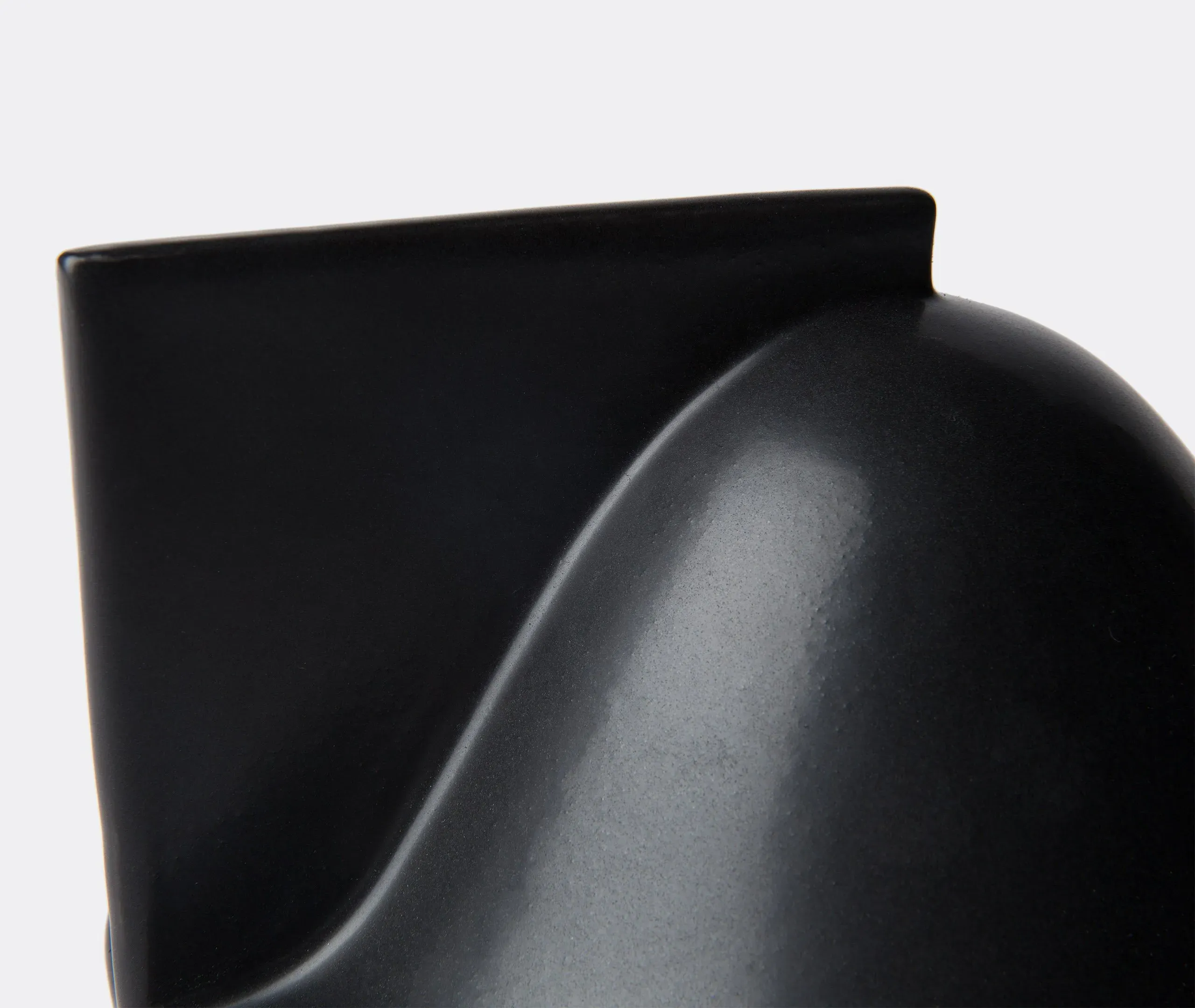Decorative Bowl with Lid - Black, Ceramic