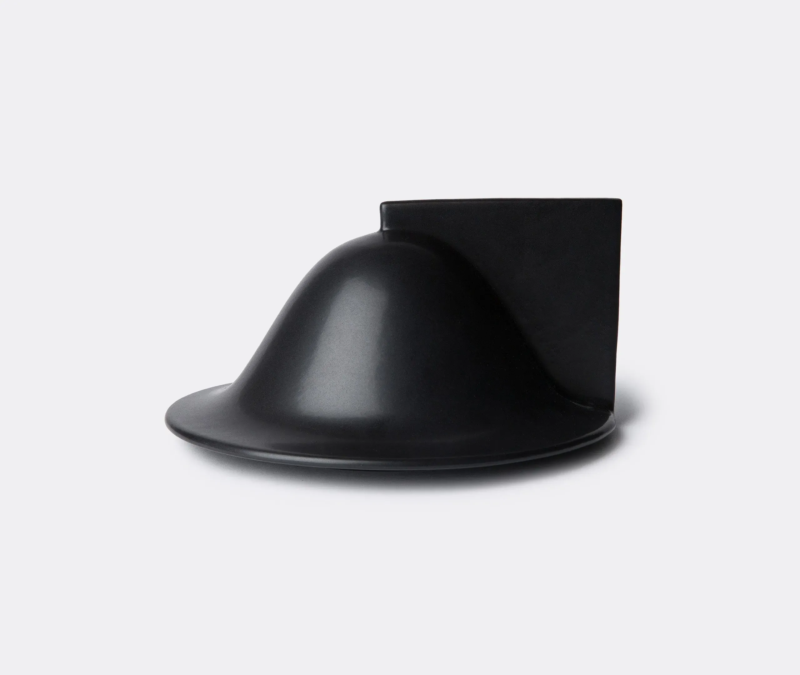 Decorative Bowl with Lid - Black, Ceramic
