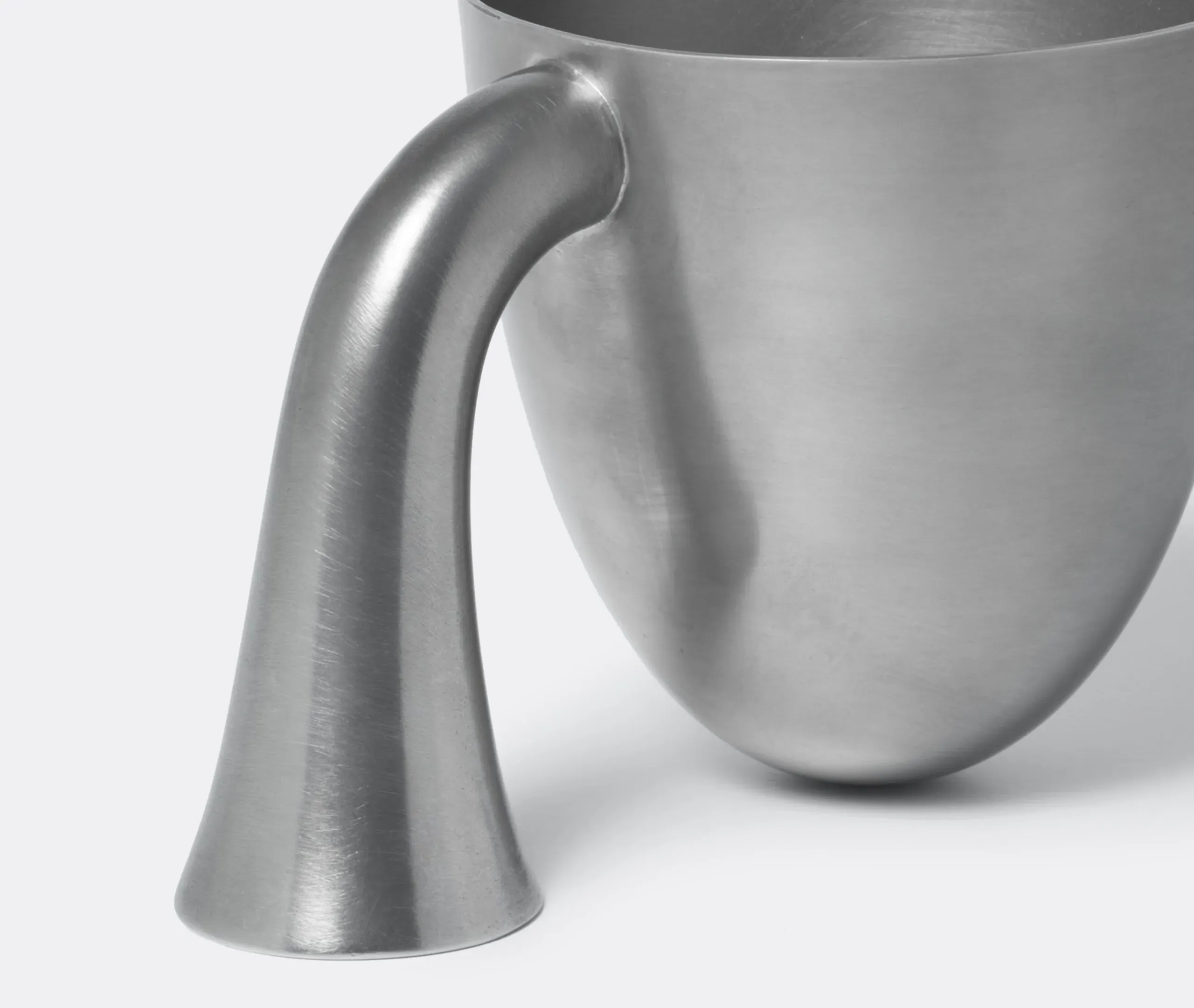 Decorative Object with Stand - Grey, Tin