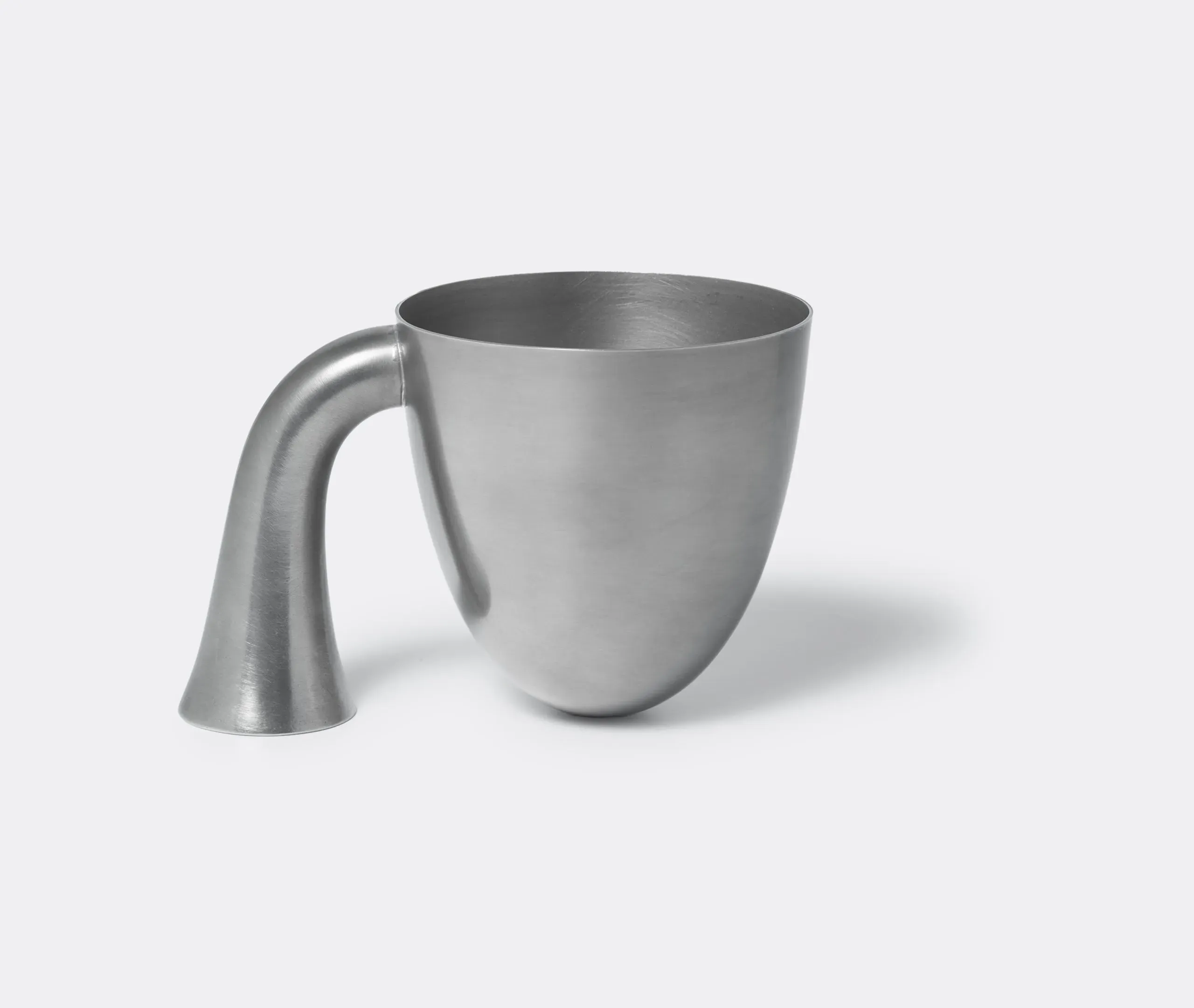 Decorative Object with Stand - Grey, Tin image