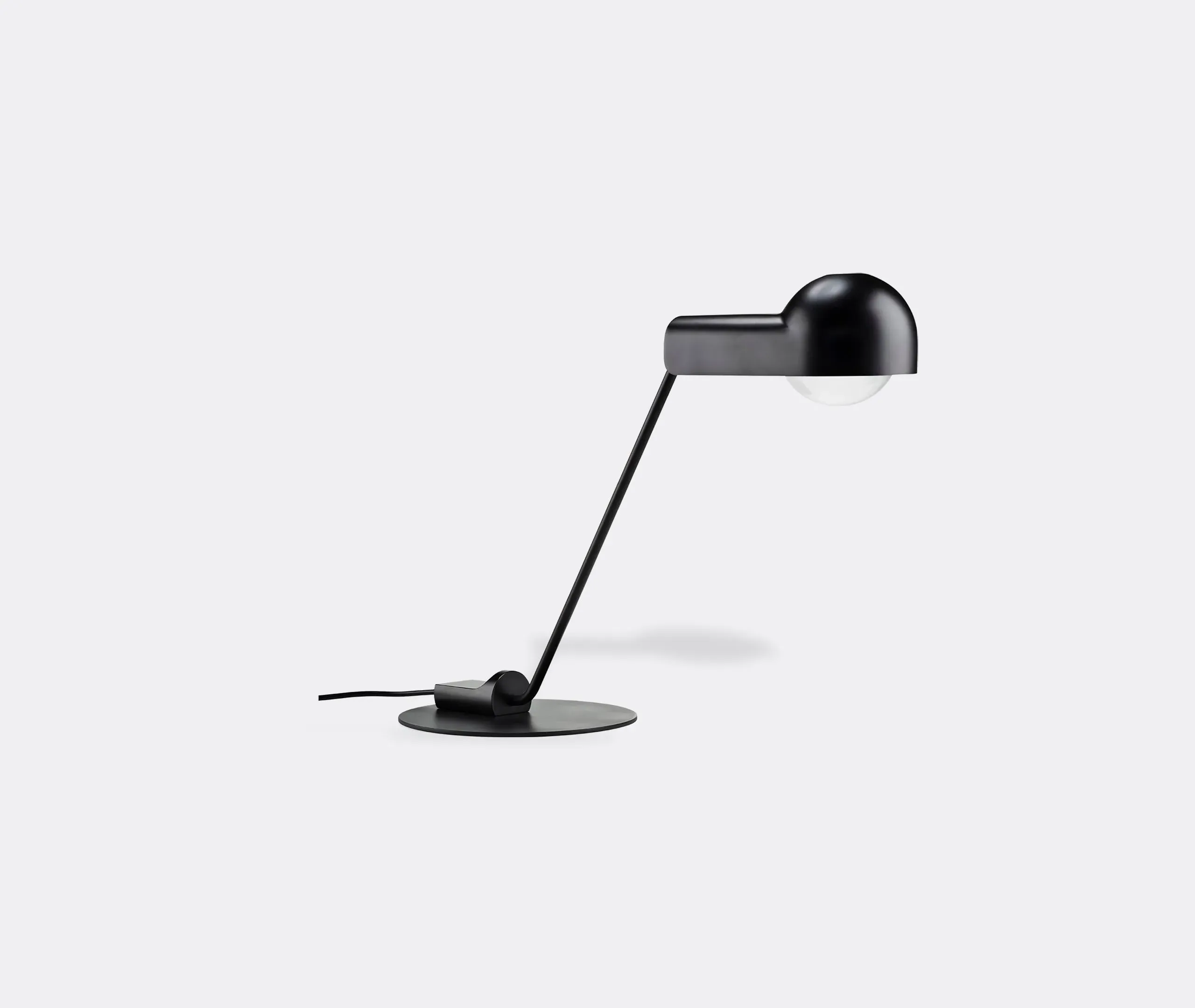 Domo Table Lamp UK Plug - Black, Lacquered