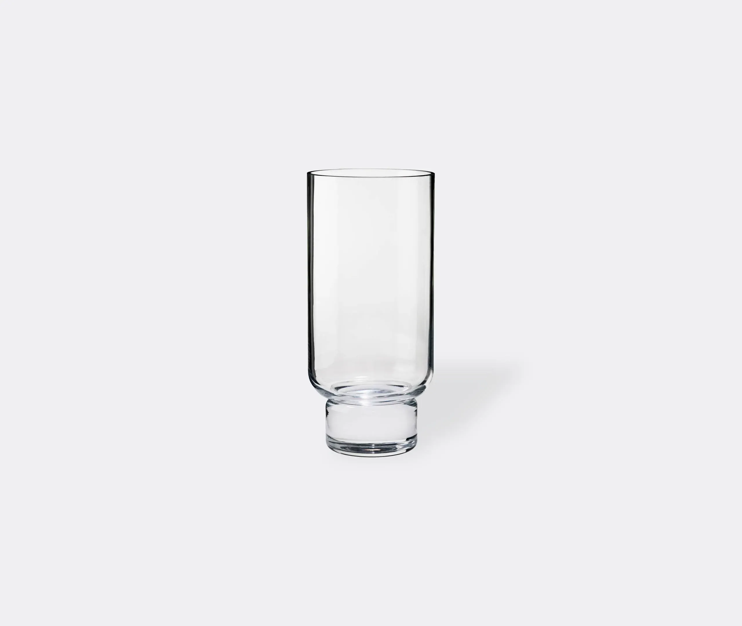 Large Clessidra Vase - Clear, Glass