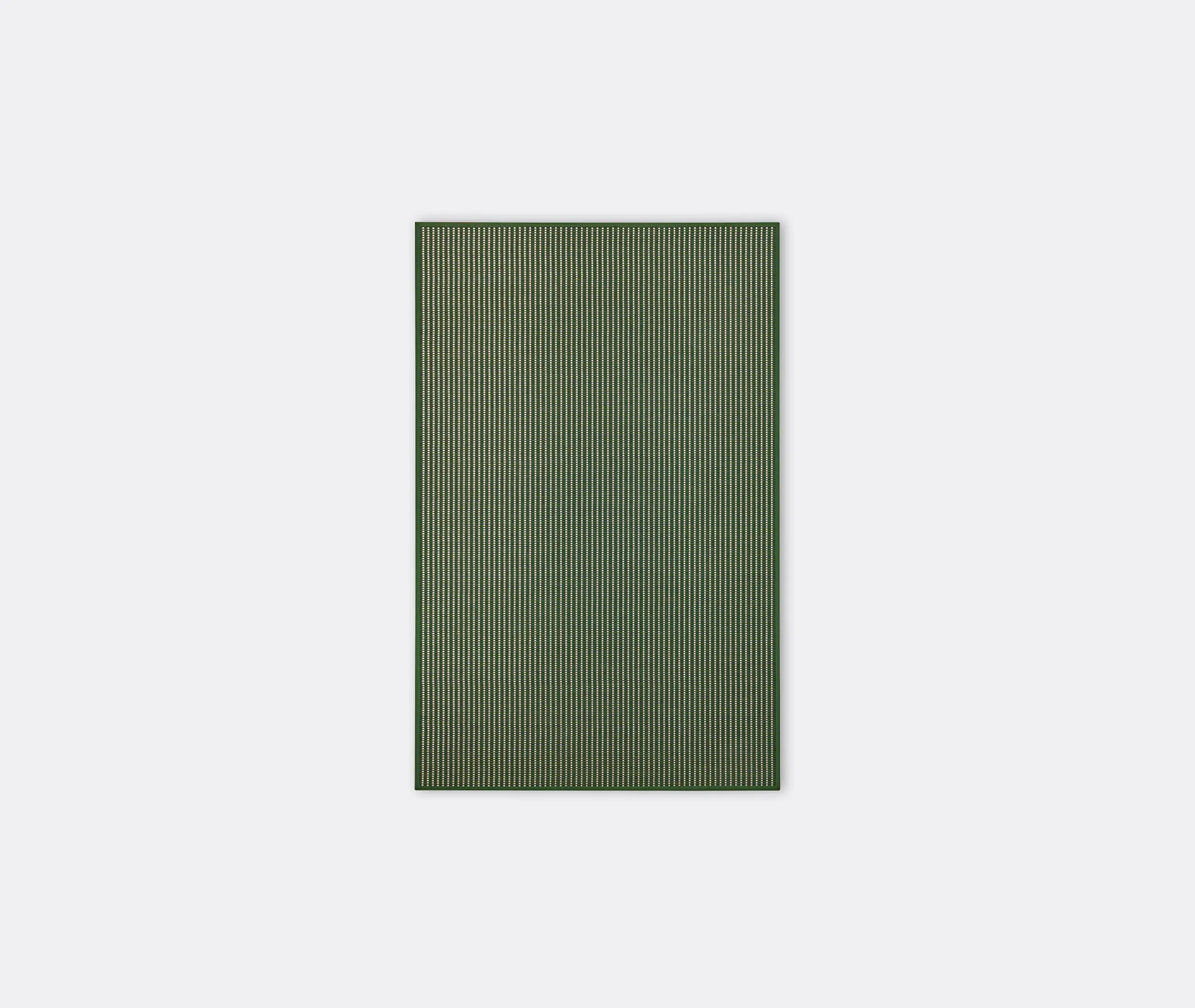 Large Rectangular Rug - Green, Paper Yarn image