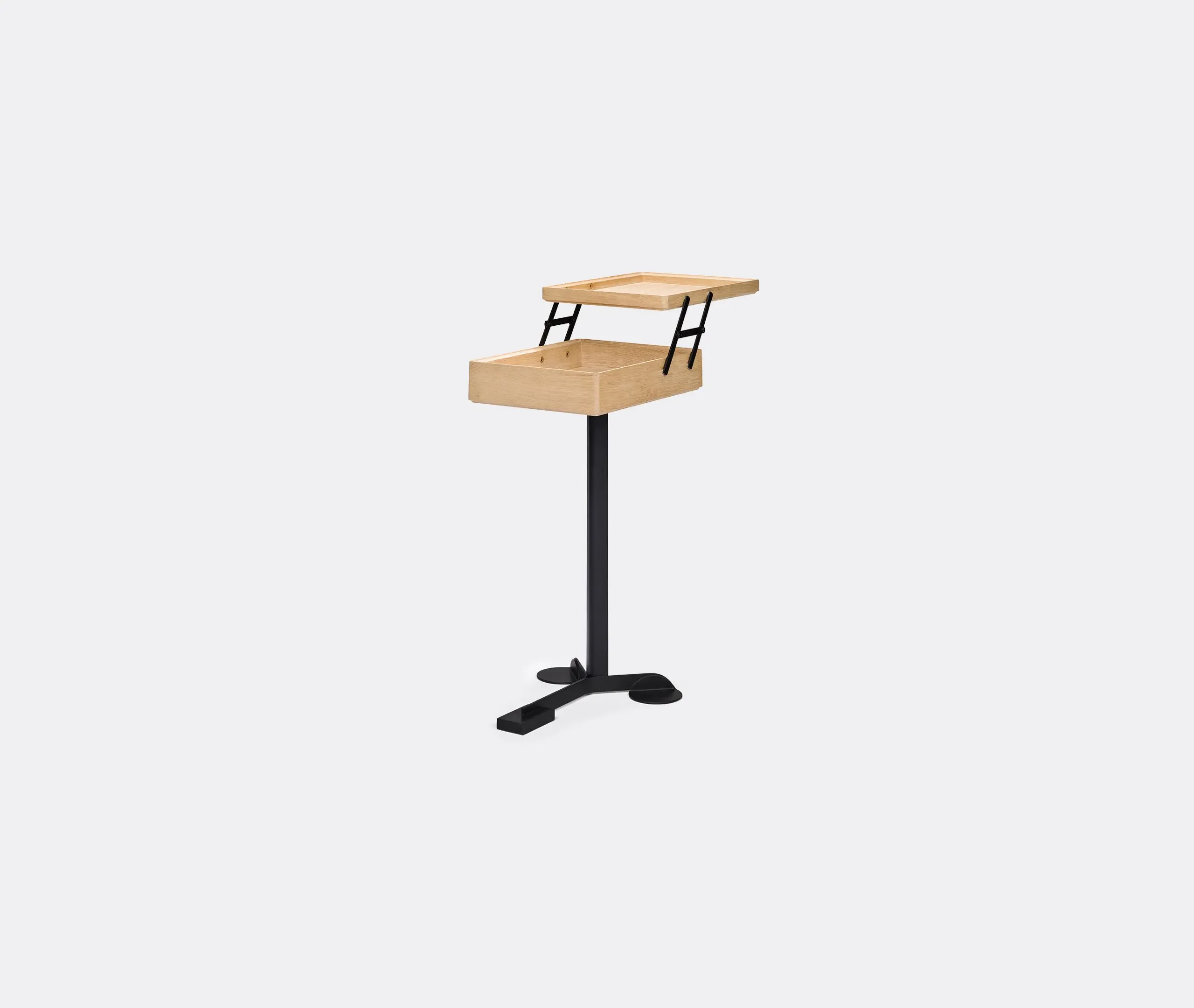 Multipurpose Cabinet with Adjustable Top - Oak image