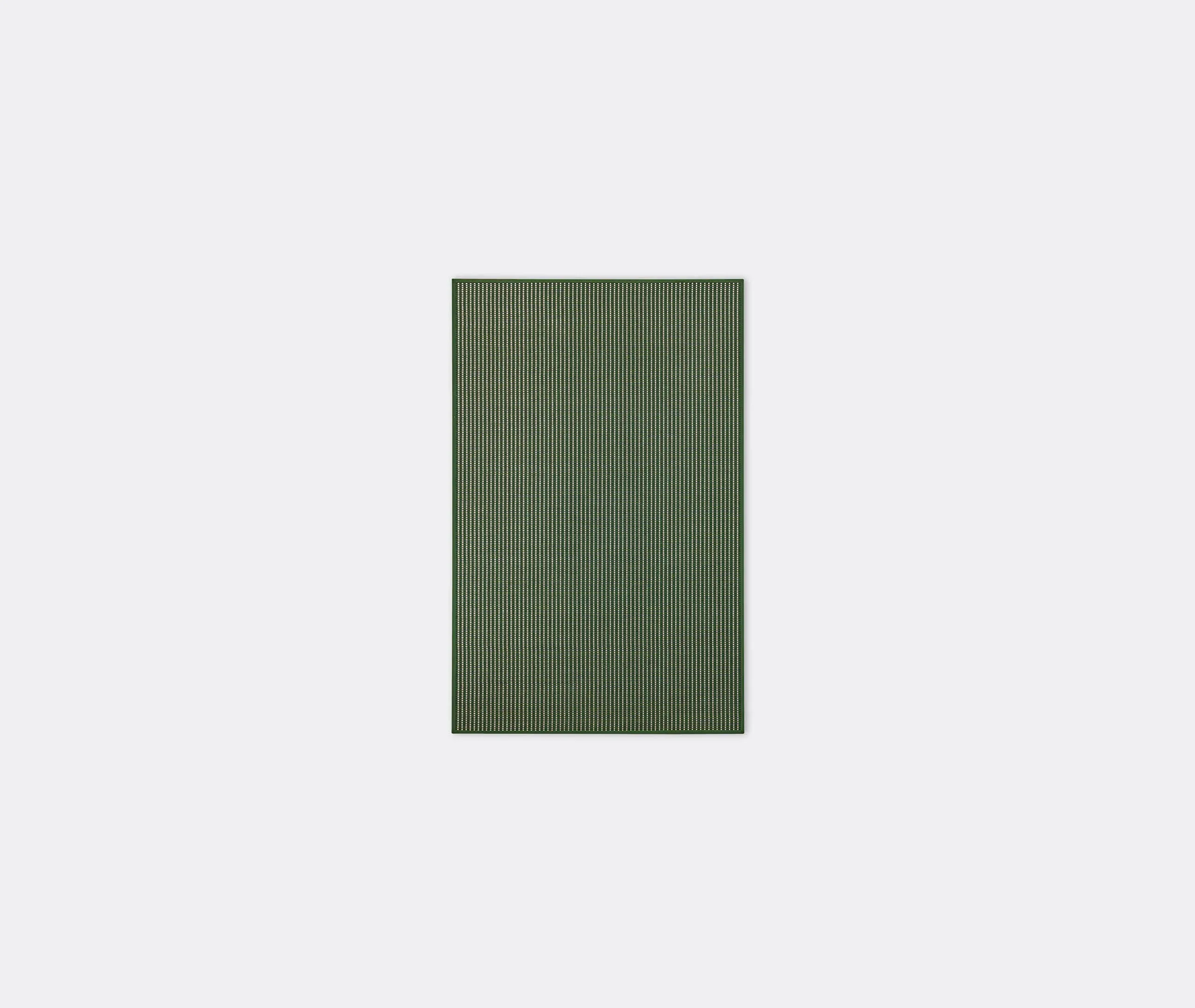 Small Rectangular Rug - Green, Paper Yarn image