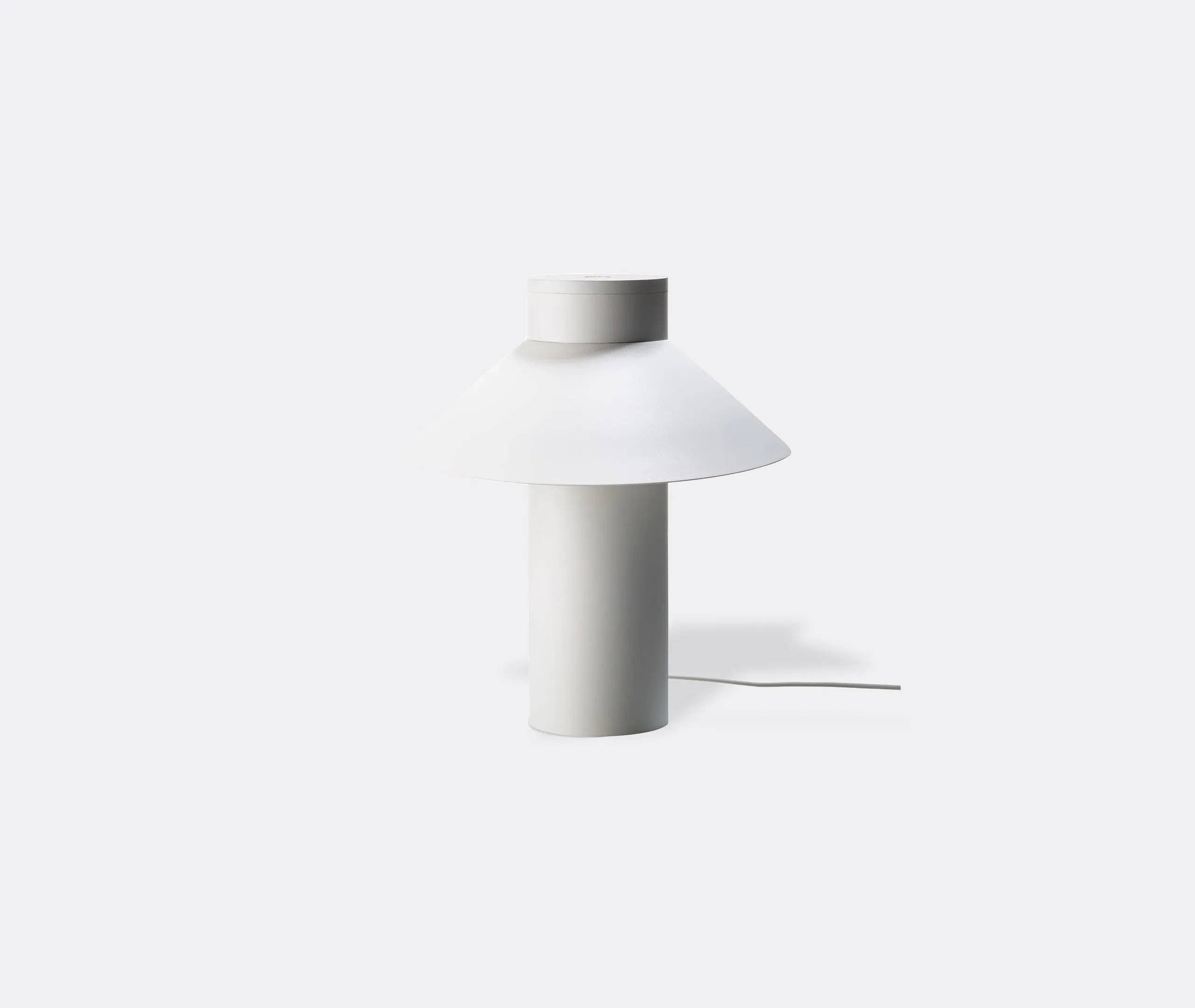 Table Lamp with Touch Dimmer - White, Steel