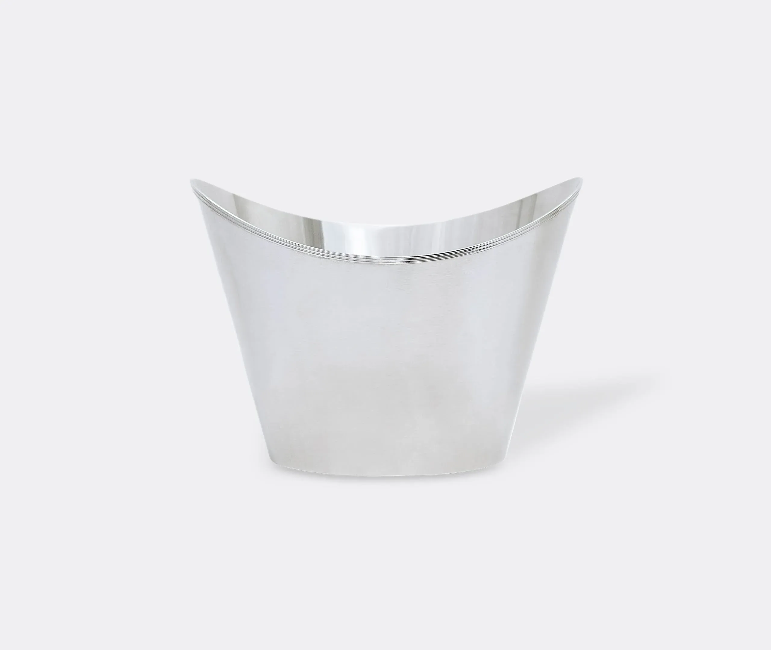 Bottle Cooler with Ice Base - Silver, Steel image