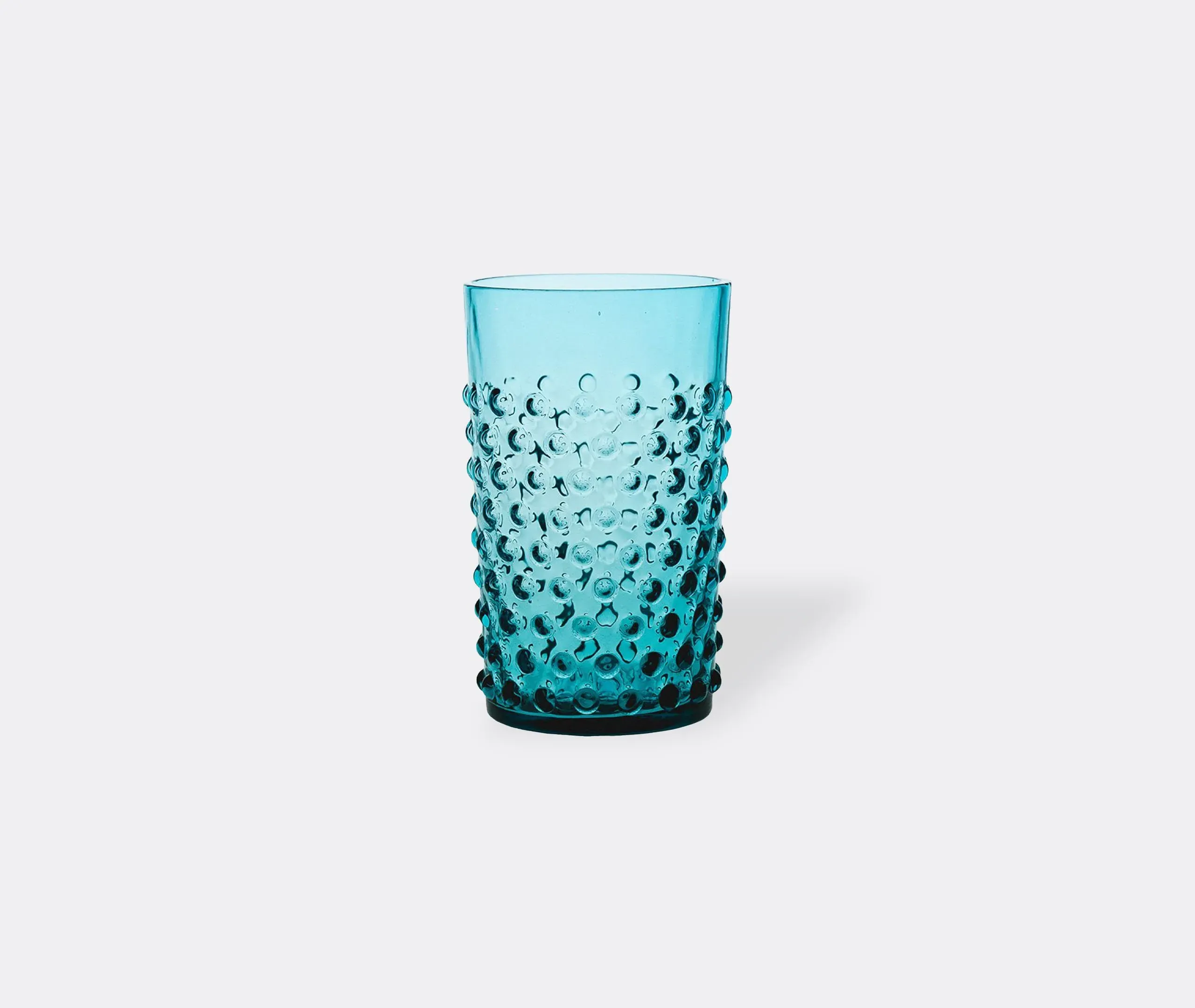 6-Piece Tumbler Set Hobnail - Aquamarine, Glass image