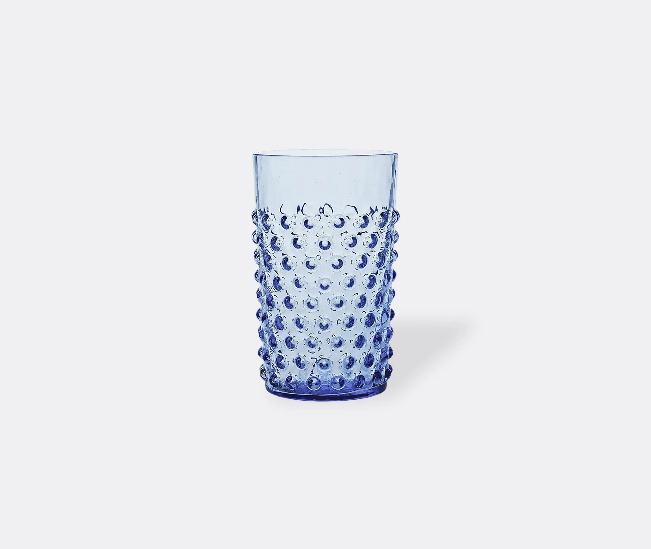 6-Piece Tumbler Set Hobnail - Light Blue, Glass