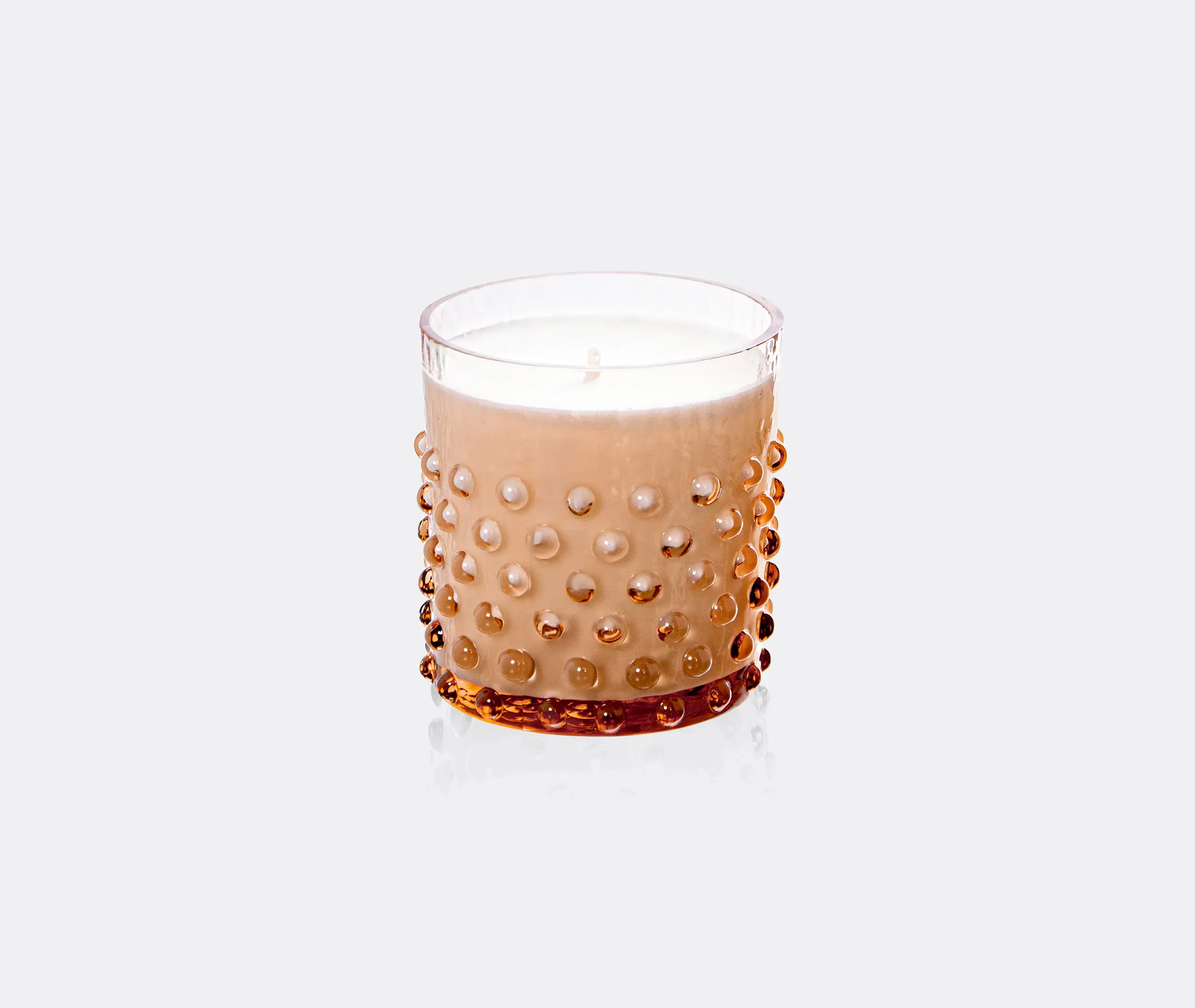 Hobnail Espresso Candle - Bronze, Crystal Glass product