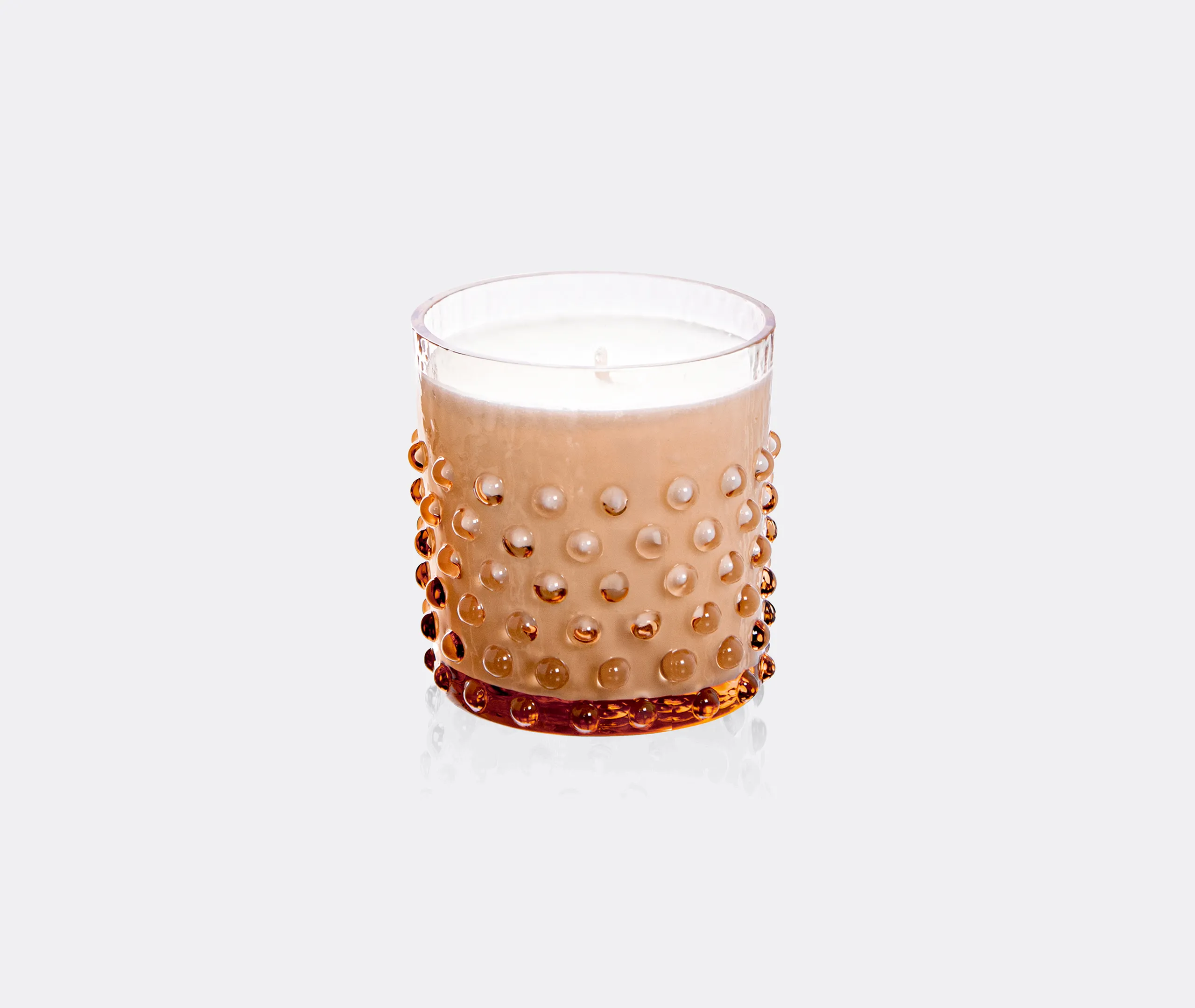 Hobnail Espresso Scented Candle - Bronze