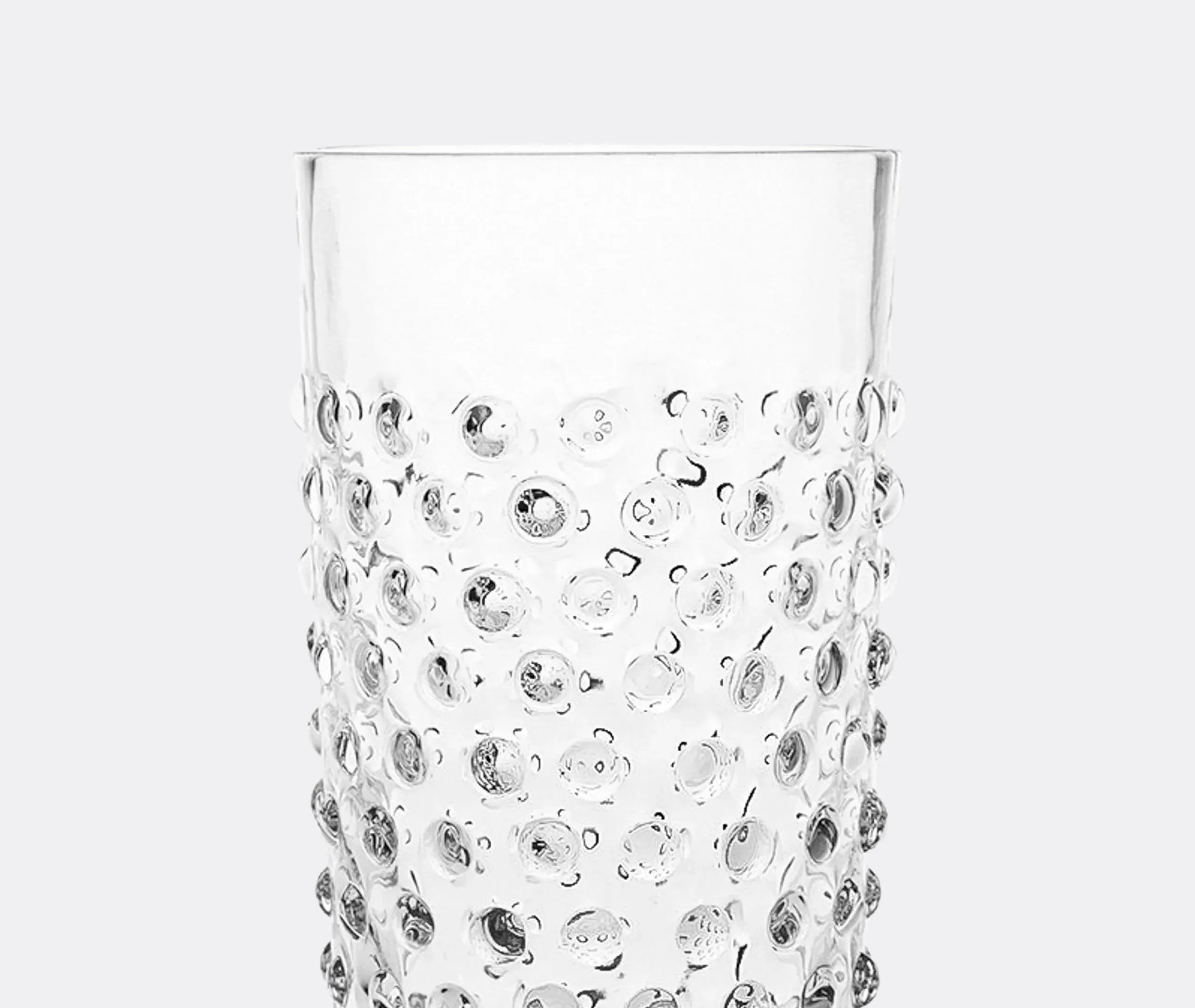 Hobnail Tumblers Set of Six - Clear, Glass