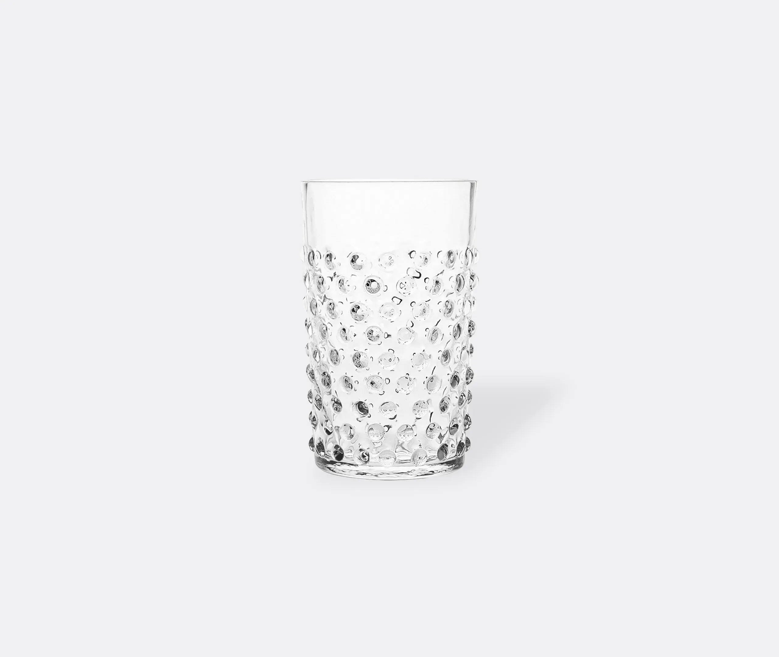 Hobnail Tumblers Set of Six - Clear, Glass