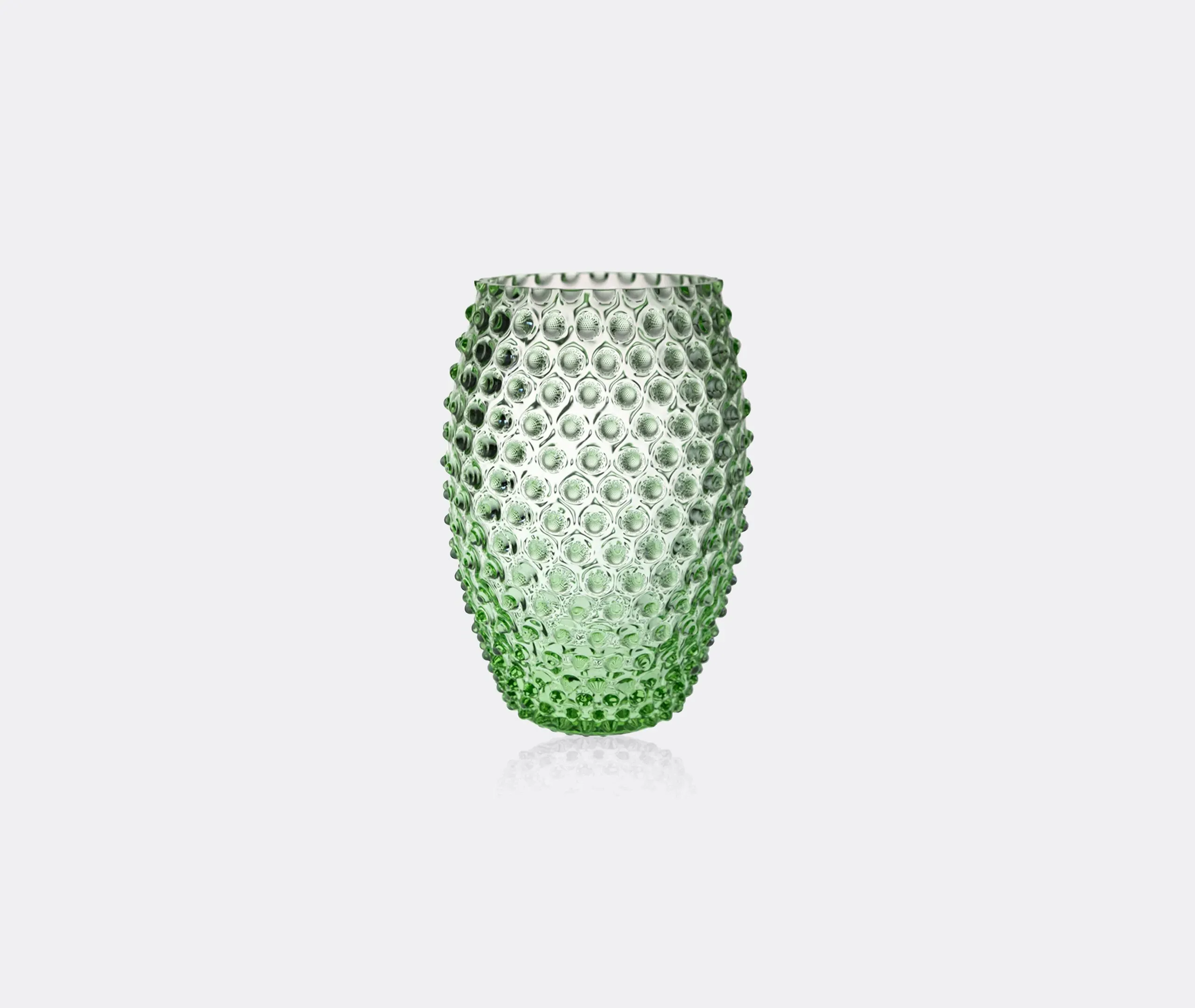 Hobnail Vase - Light Green image