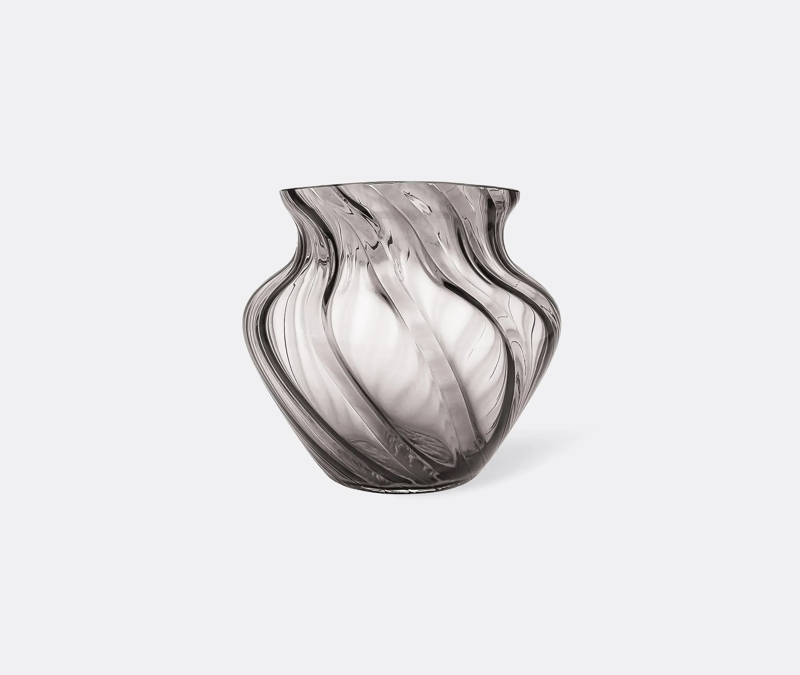 Marika Vase - Black Smoke