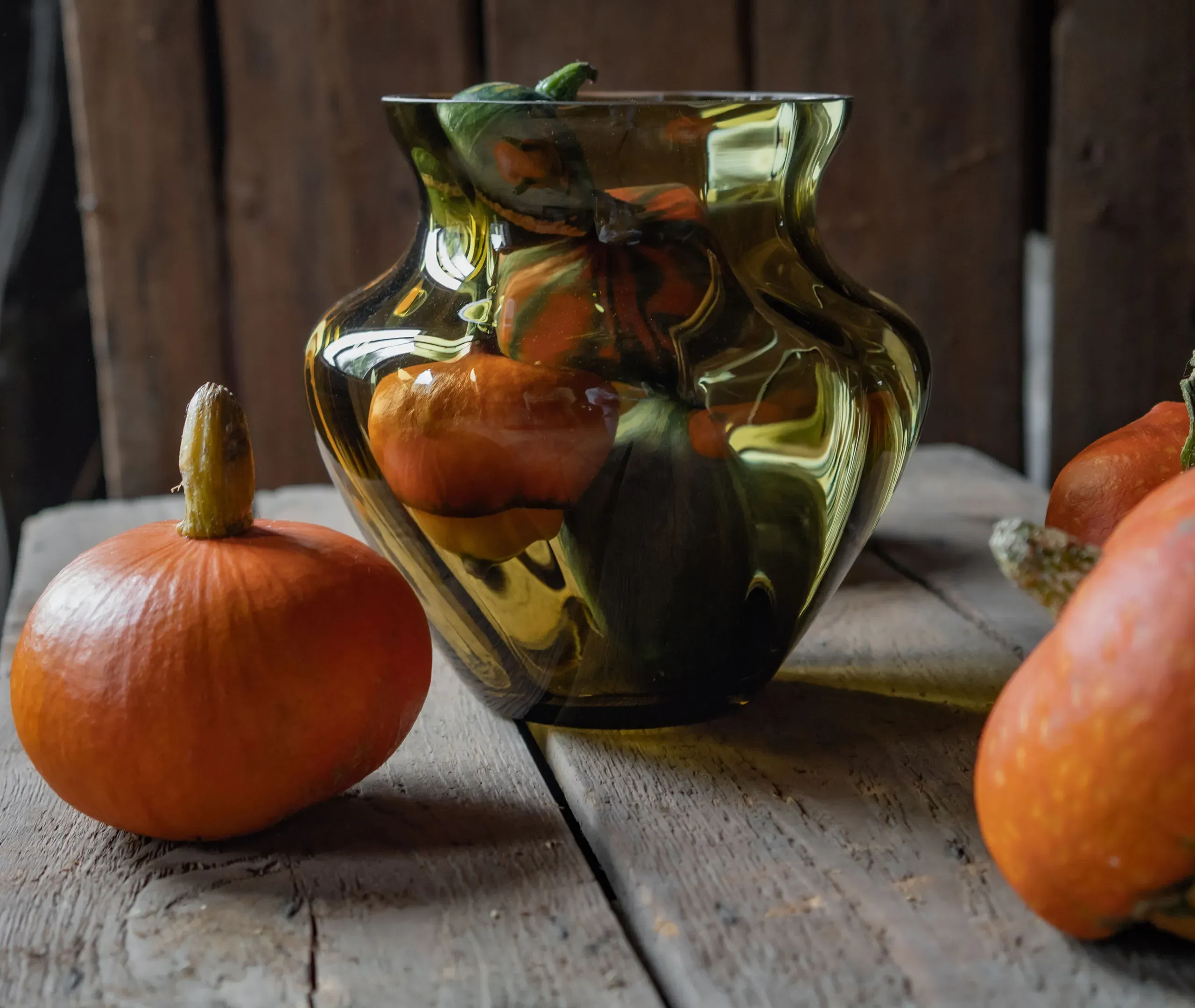 Marika Vase - Bonsai Green