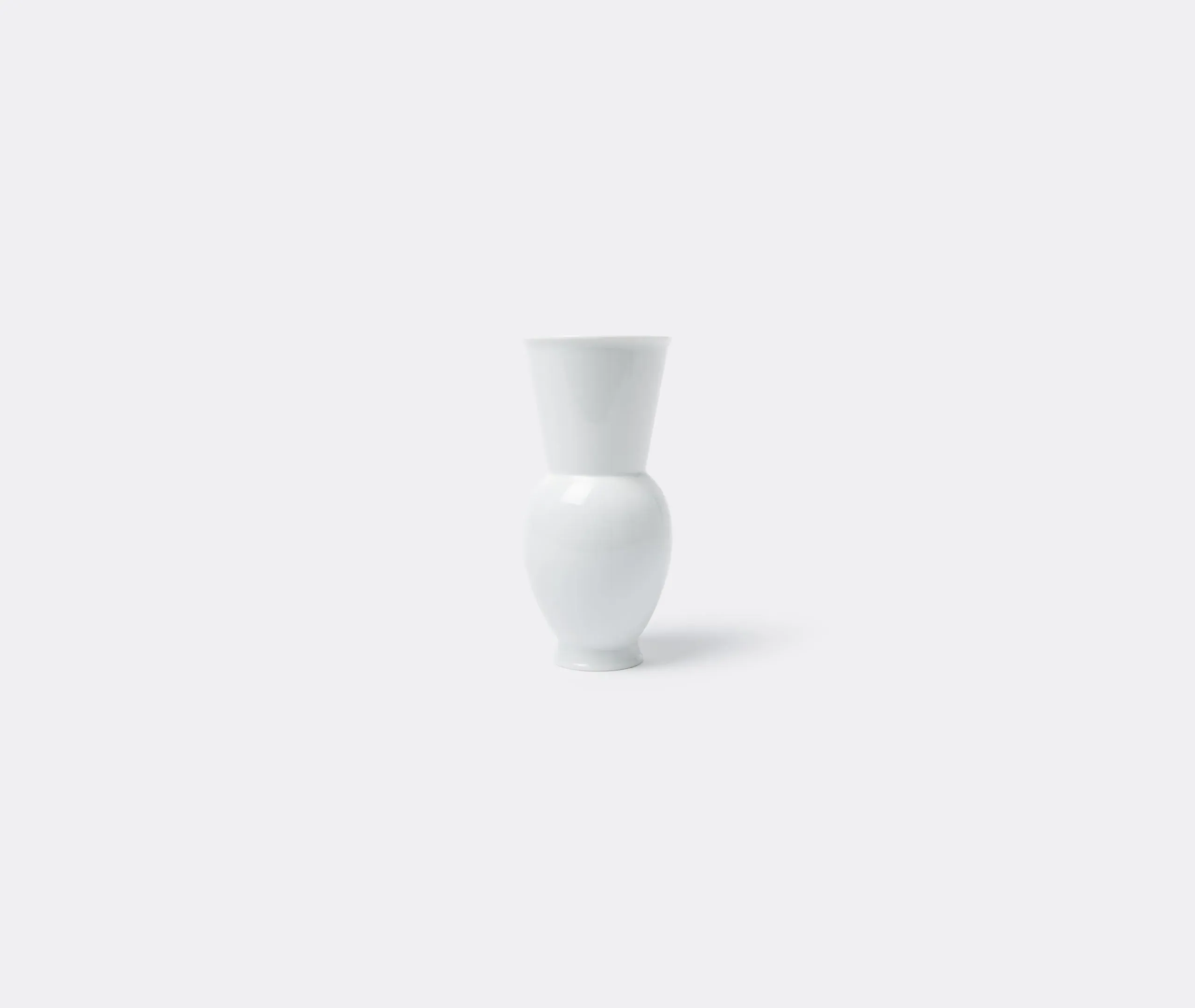 Halle Vase 1 - White, Porcelain